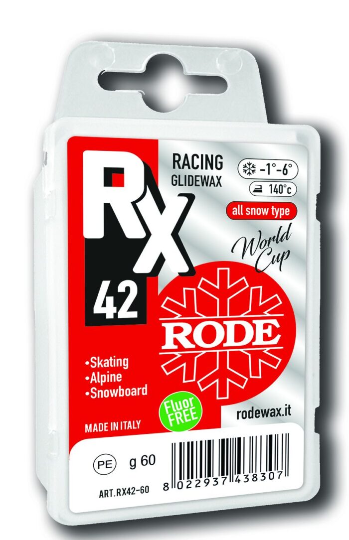 Rode RX42 World Cup võistlusparafiin, -1C°... -6C°, 60g