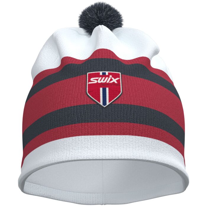 SWIX Tradition Bright müts White/Swix Red S/M