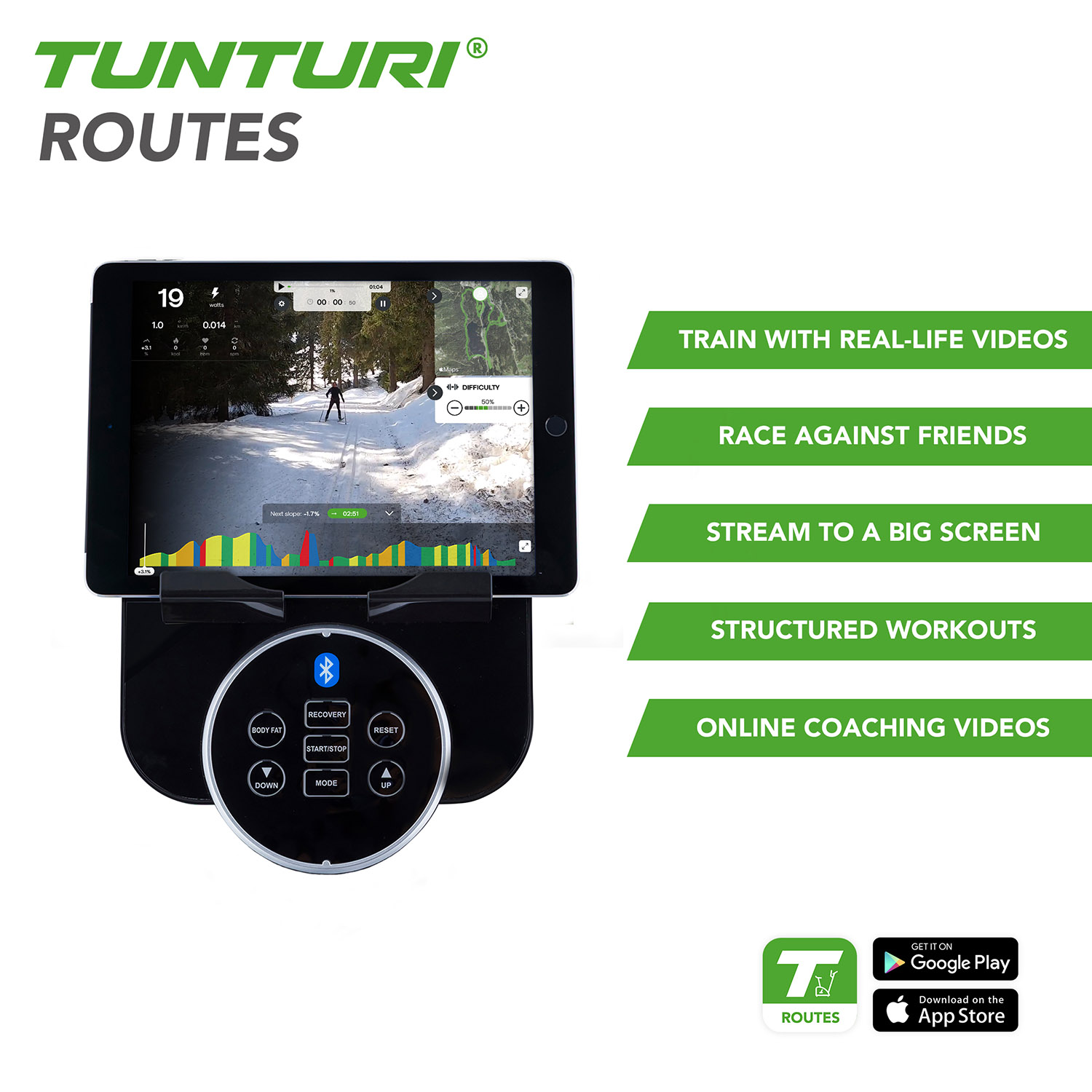 Elliptiline trenažöör TUNTURI FitCross 50i - Image 2