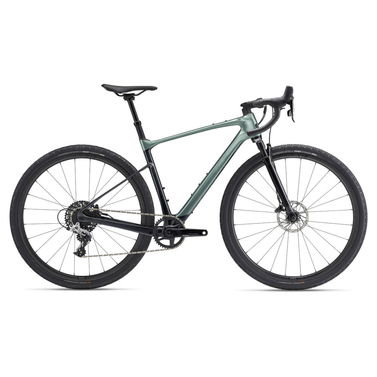Gravel ratas GIANT Revolt X Advanced Pro 2, Misty Forest (XL)