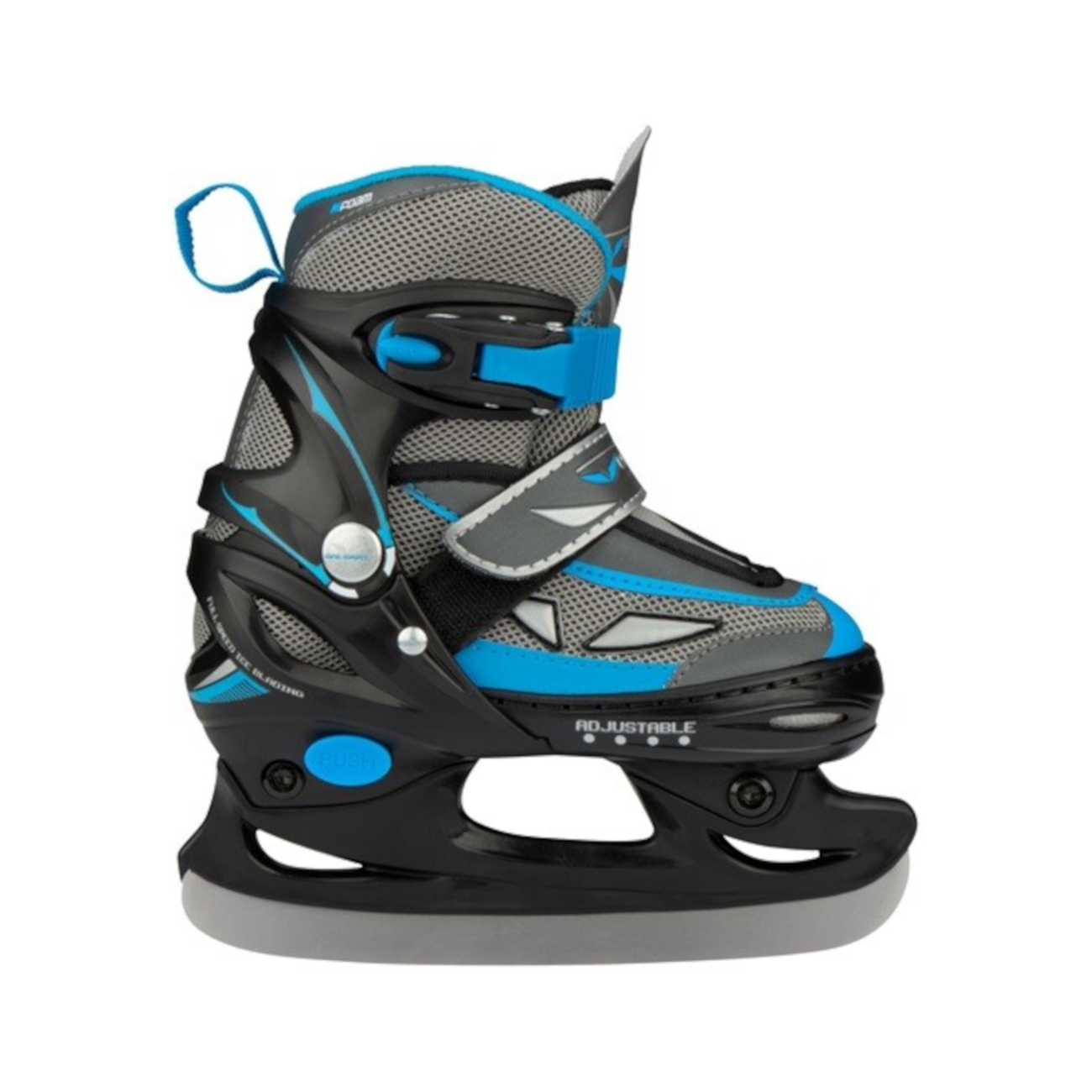 Laste uisud NJIDAM Calgary 3130 hall/sinine (M)