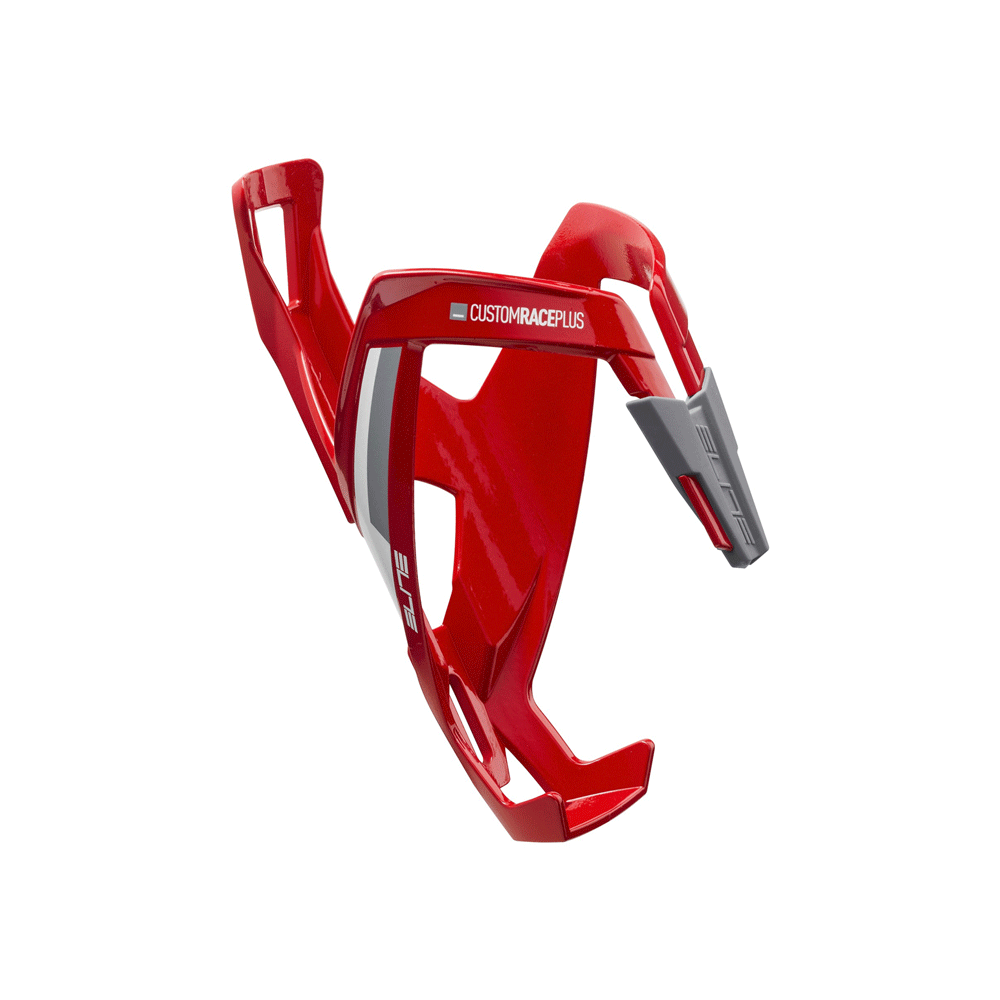Pudelihoidja ELITE Bottle Cage Custom Race+, Red Glossy