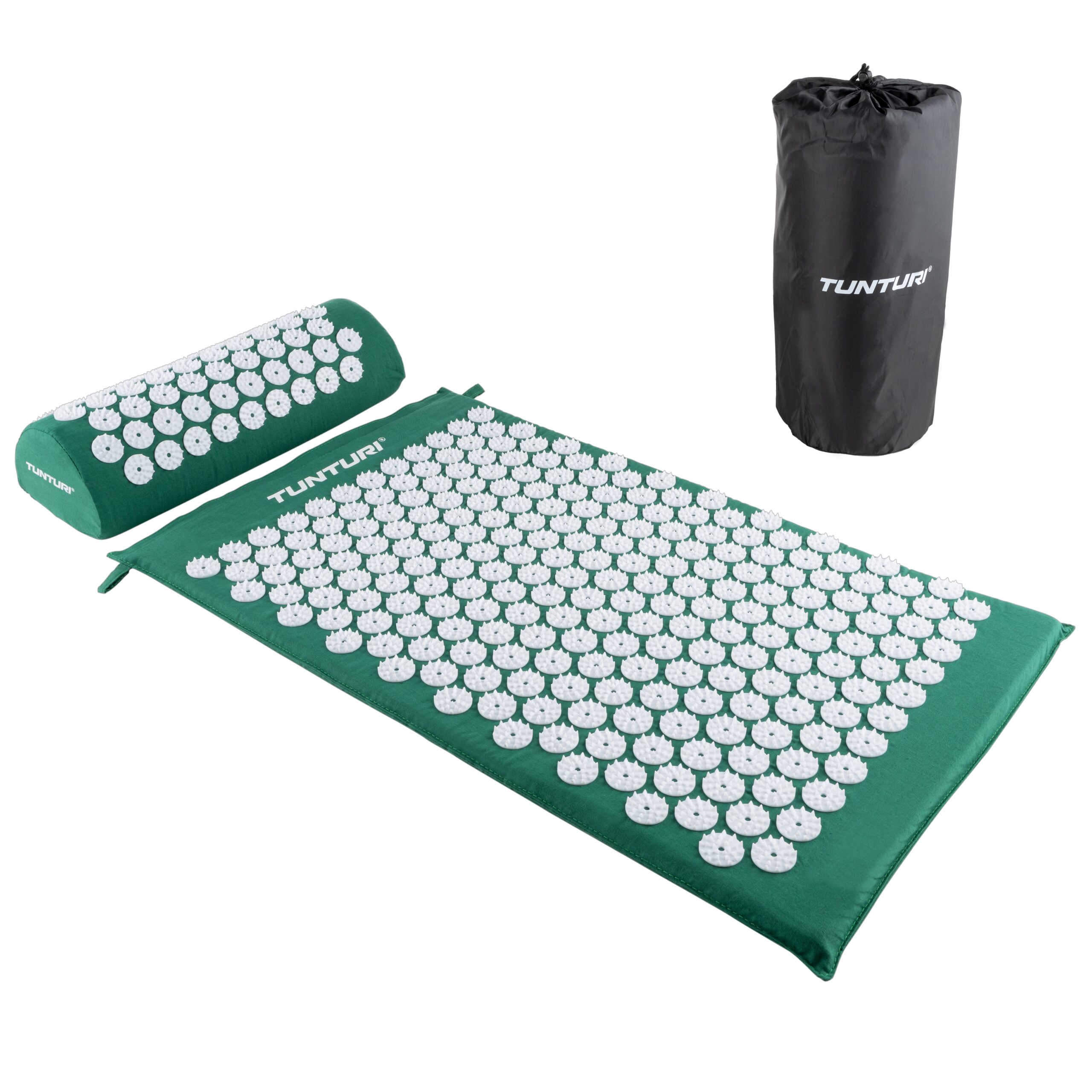 Punktimassaaži matt ja padi Tunturi Acupressure Mat And Pillow, Green - Image 6
