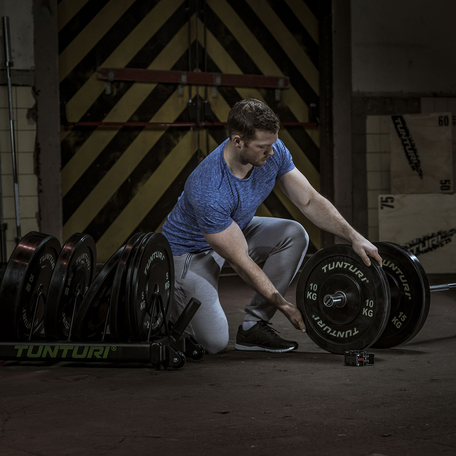 Raskusketas TUNTURI Training Bumper Plate, 50 mm, 20 kg - Image 8