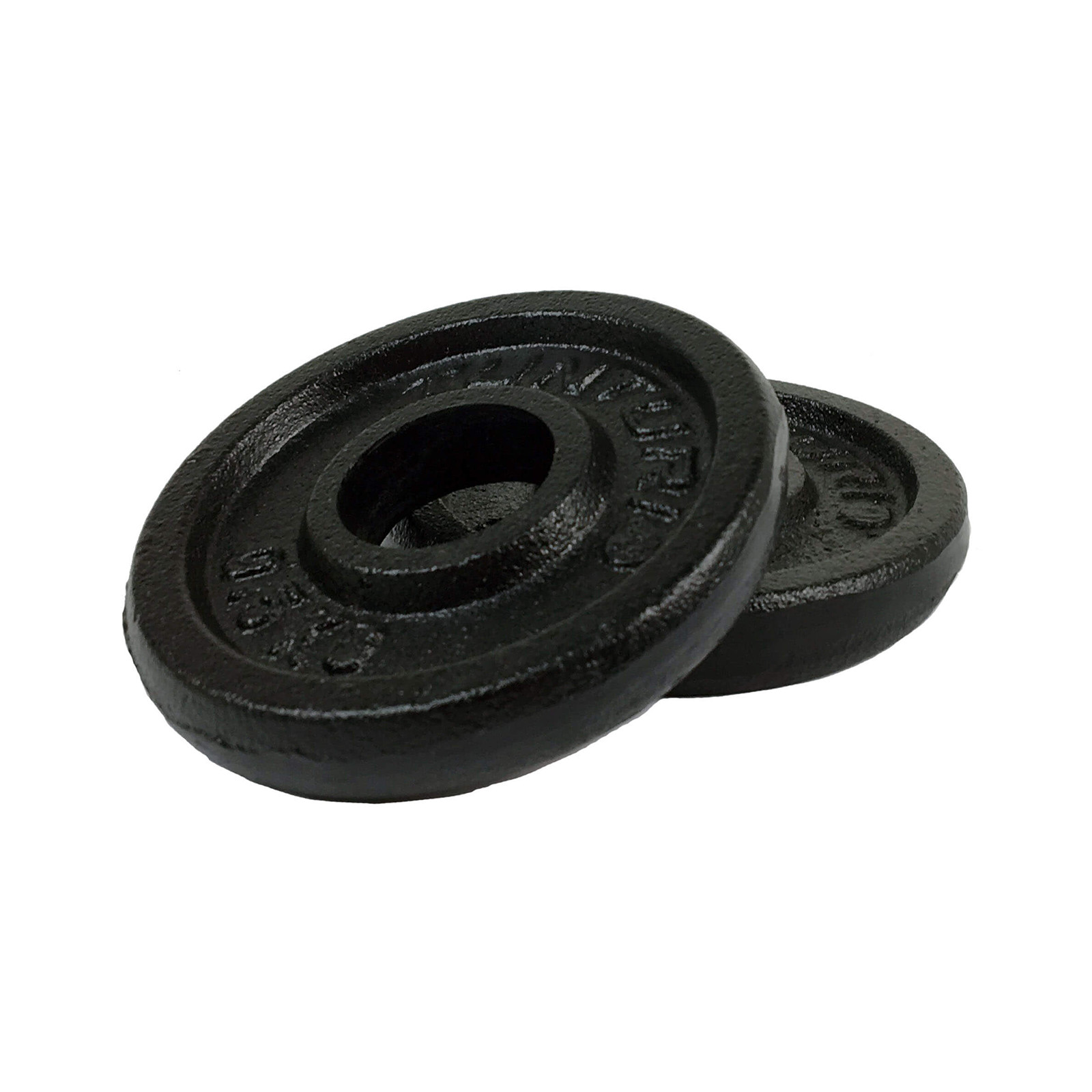 Raskuskettad TUNTURI Plates Black, 30 mm, 0.5kg (paar)