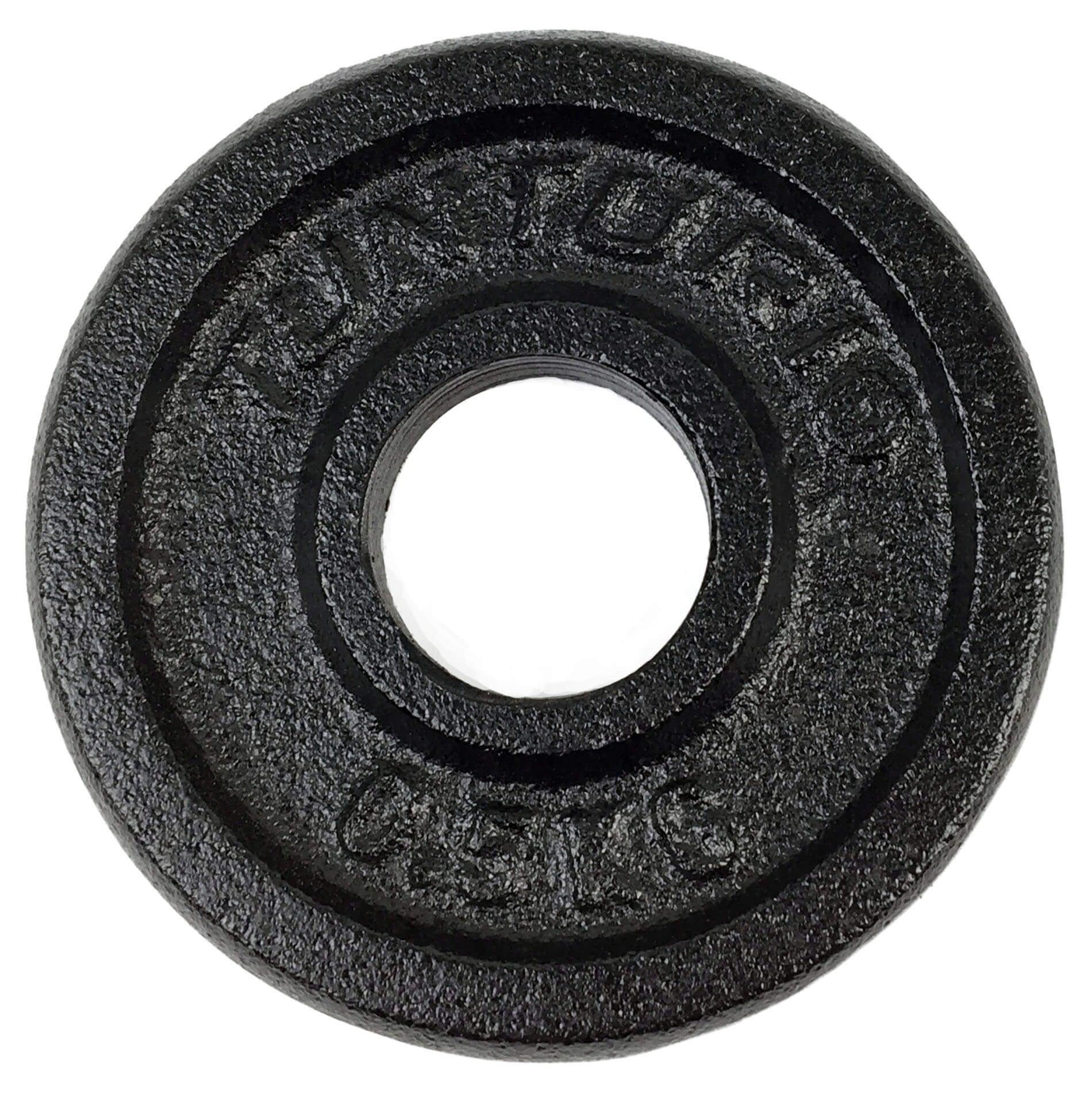 Raskuskettad TUNTURI Plates Black, 30 mm, 0.5kg (paar) - Image 2