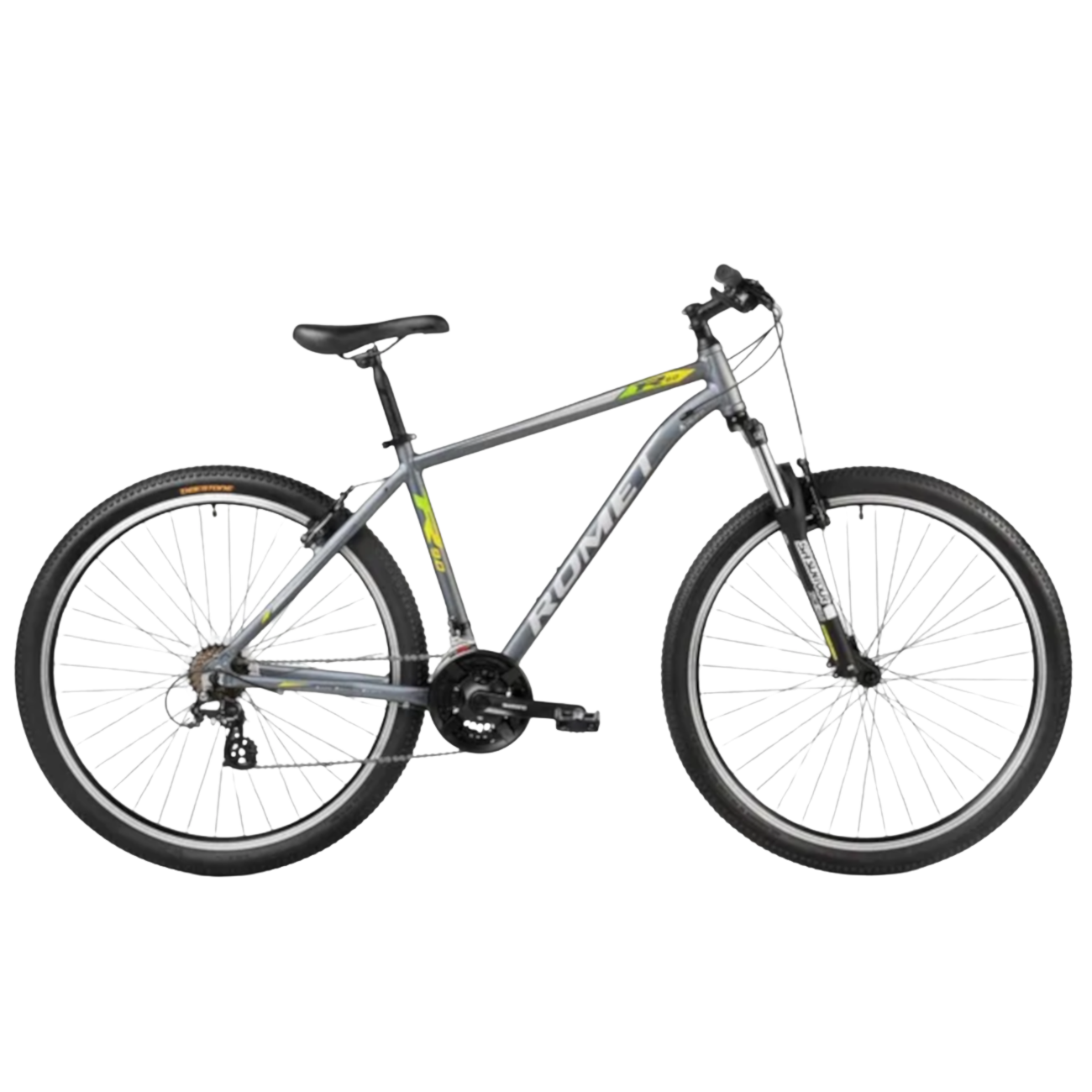 Jalgratas ROMET Rambler R9.0, 29" hall-kollane-valge (L)