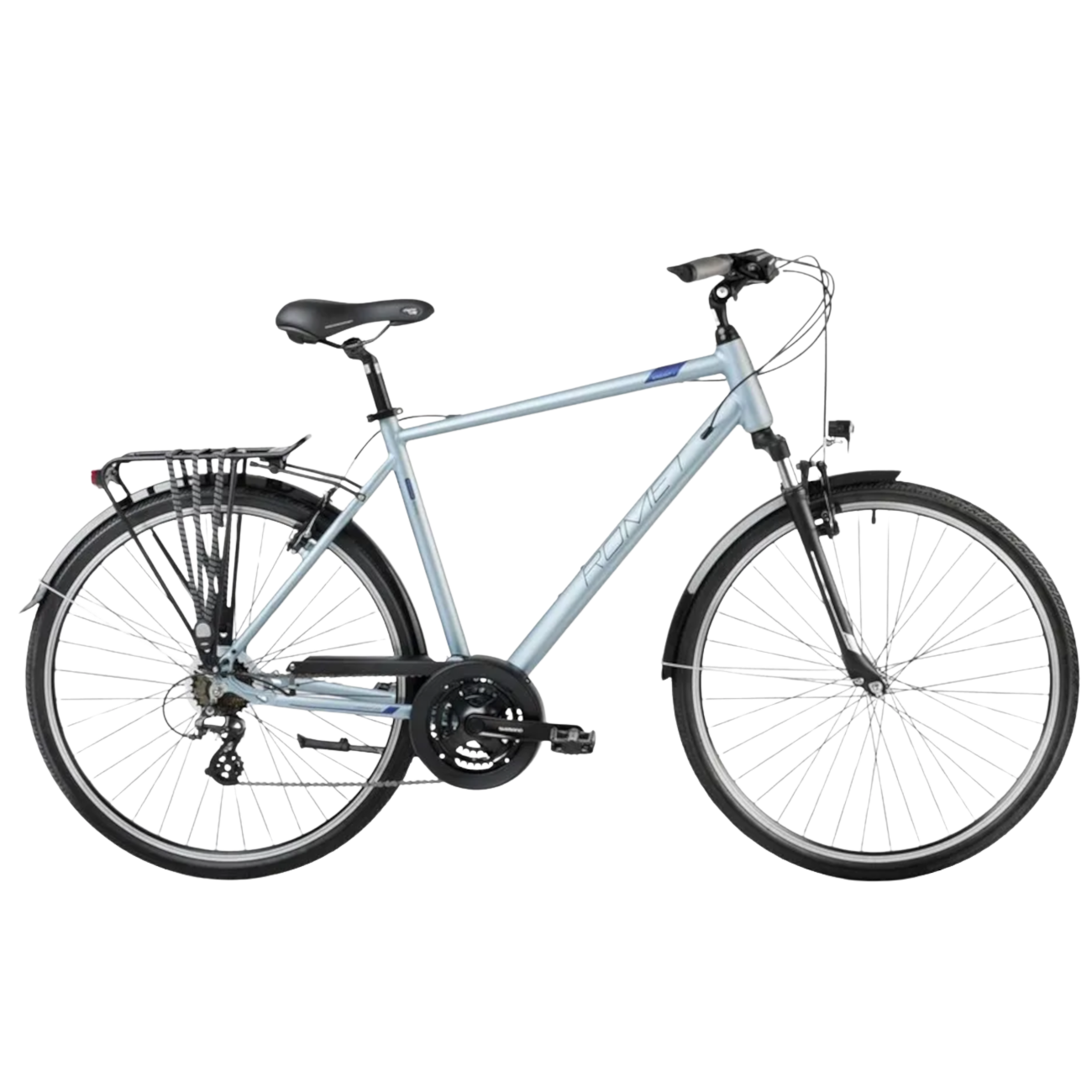 Hübriidratas ROMET Wagant 1, hall-sinine (M)