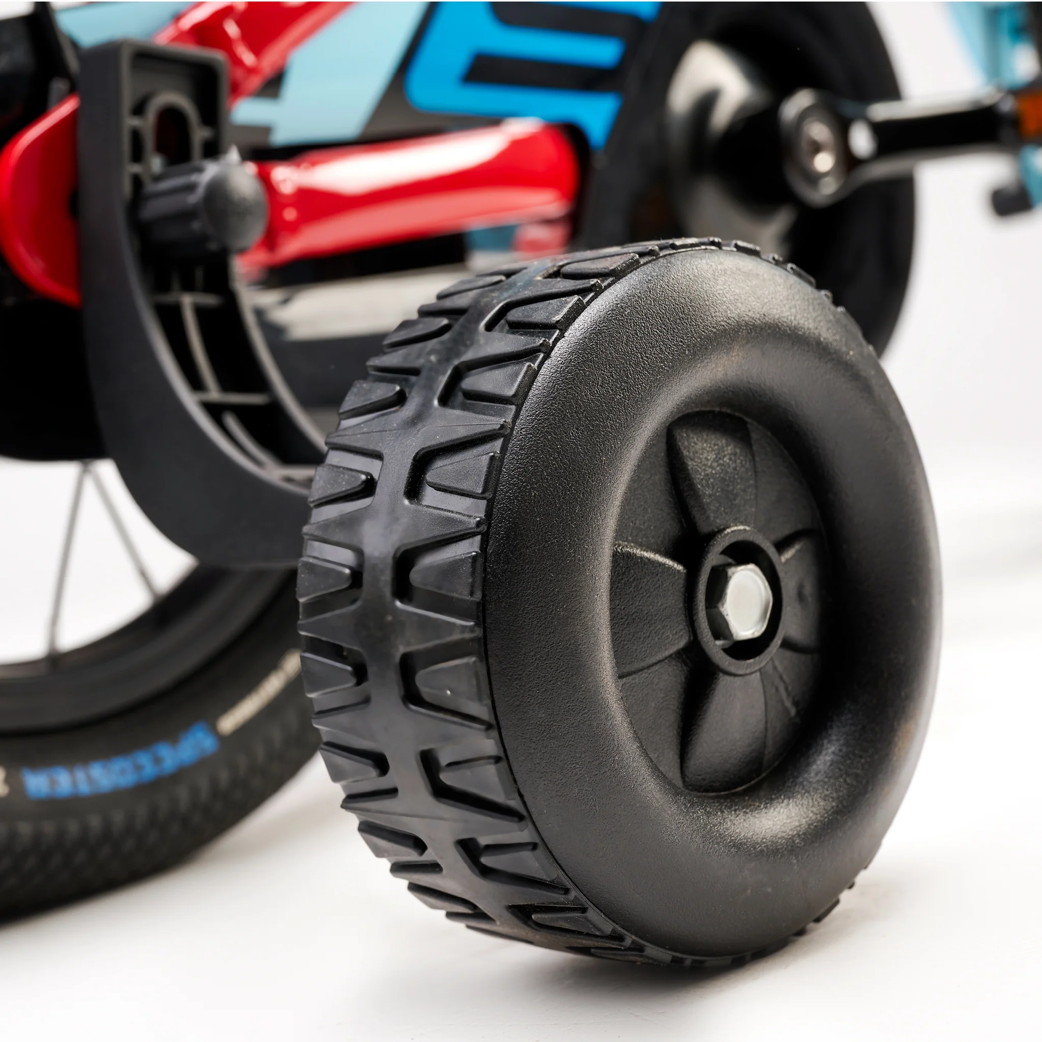 Laste jalgratas S´COOL XXlite, 12" punane/helesinine - Image 3