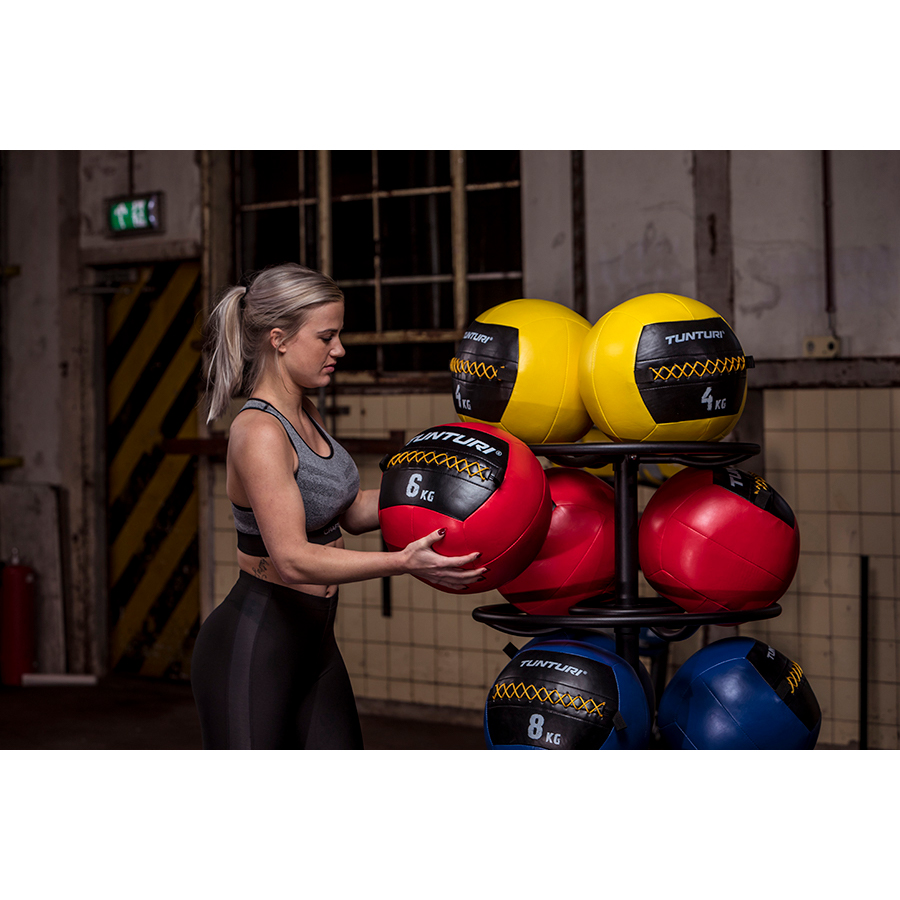 Topispall Tunturi Wall Ball 10 kg, roheline - Image 5