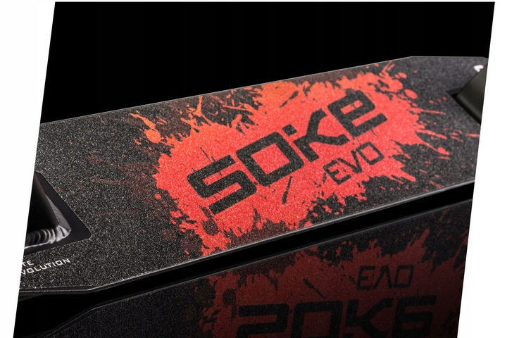 Trikitõukeratas SOKE EVO, must-punane - Image 6