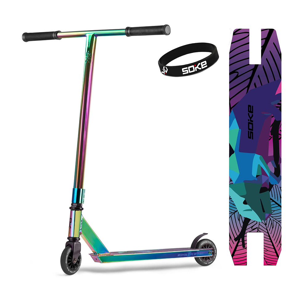 Trikitõukeratas SOKE EVO, neokroomne