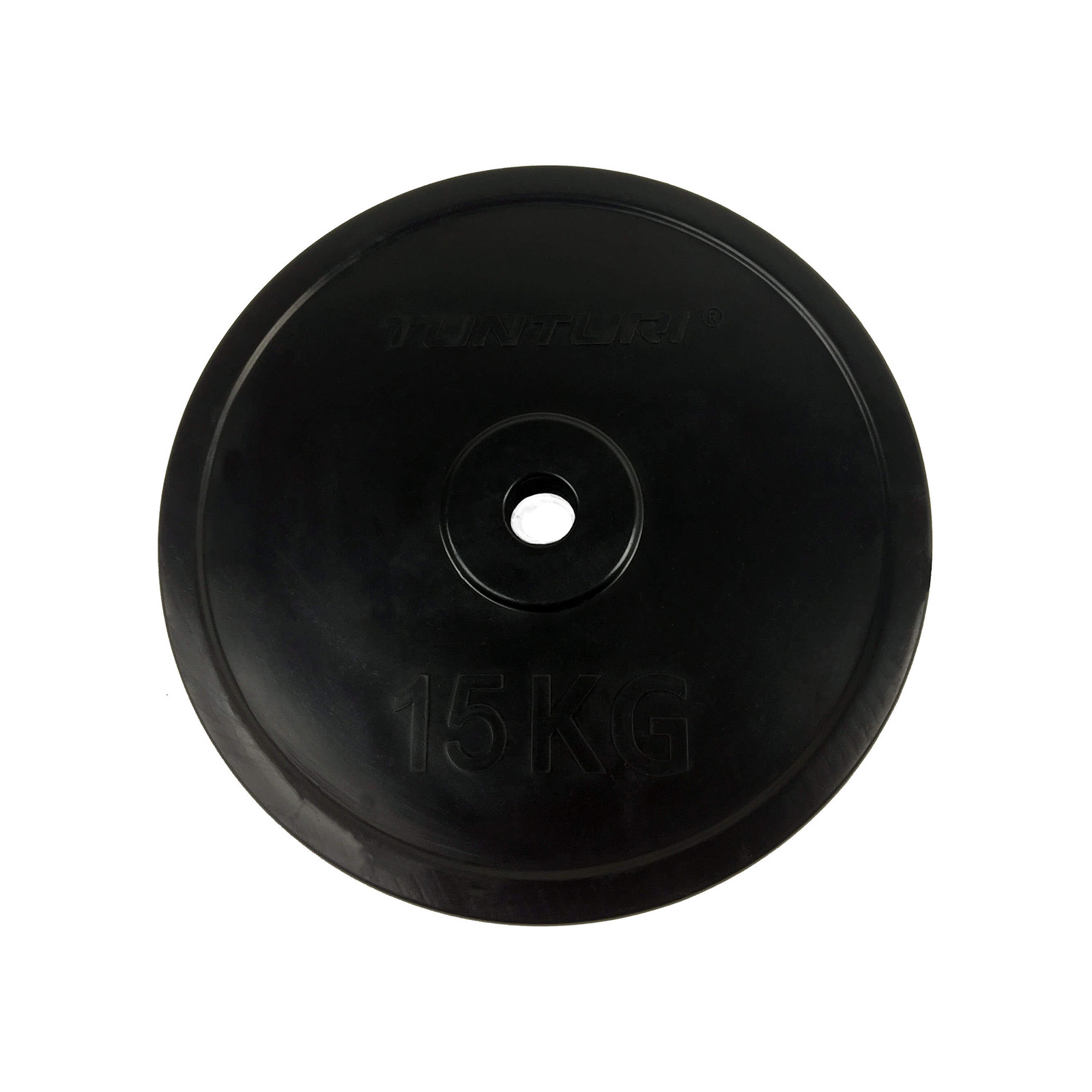 Raskusketas TUNTURI Rubber Plate, 30 mm, 15 kg