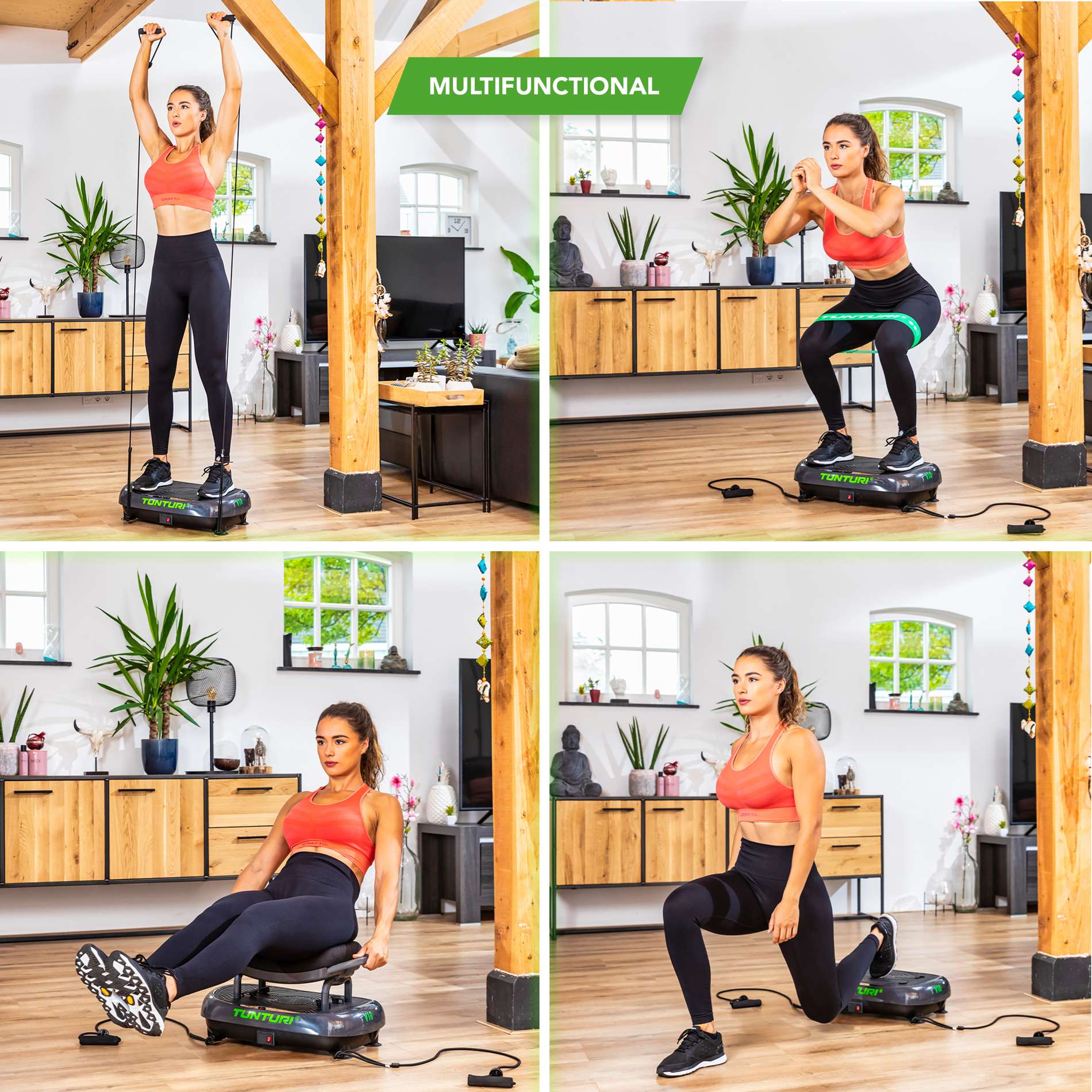 Vibratsiooniplaat TUNTURI Cardio Fit V10 - Image 6
