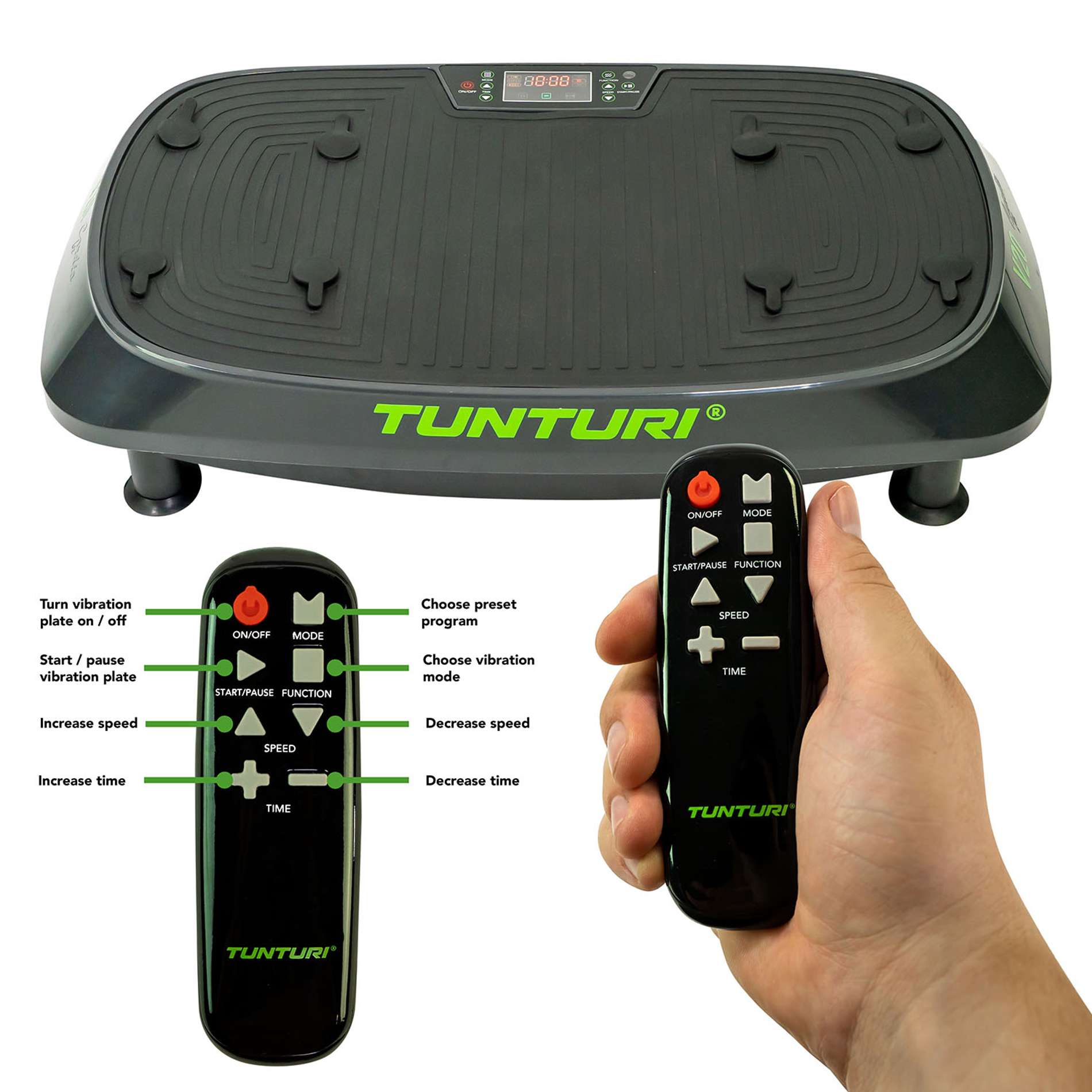 Vibratsiooniplaat TUNTURI Cardio Fit V20 - Image 4
