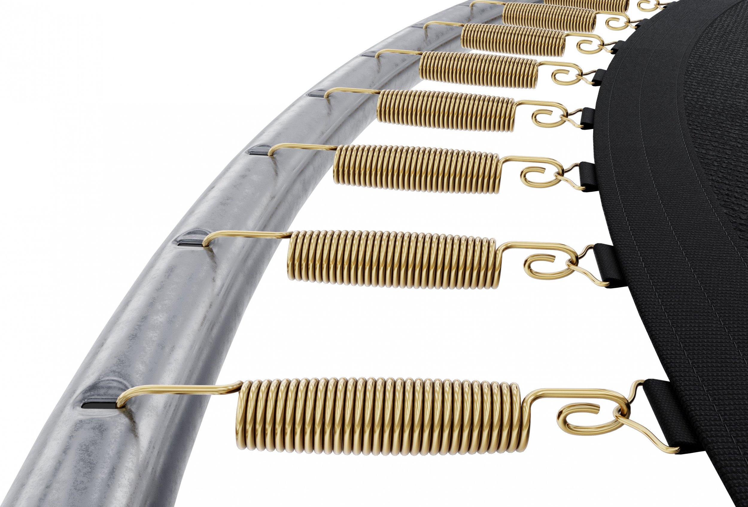 Batuut ZIPRO Jump Pro Garden Trampoline with Outer Mesh, diameeter 374 cm - Image 4