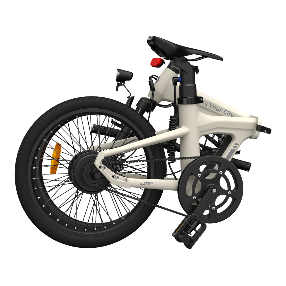 Kokkupandav elektrijalgratas ADO A20S AIR esiamordiga, Ivory (valge) - Image 3