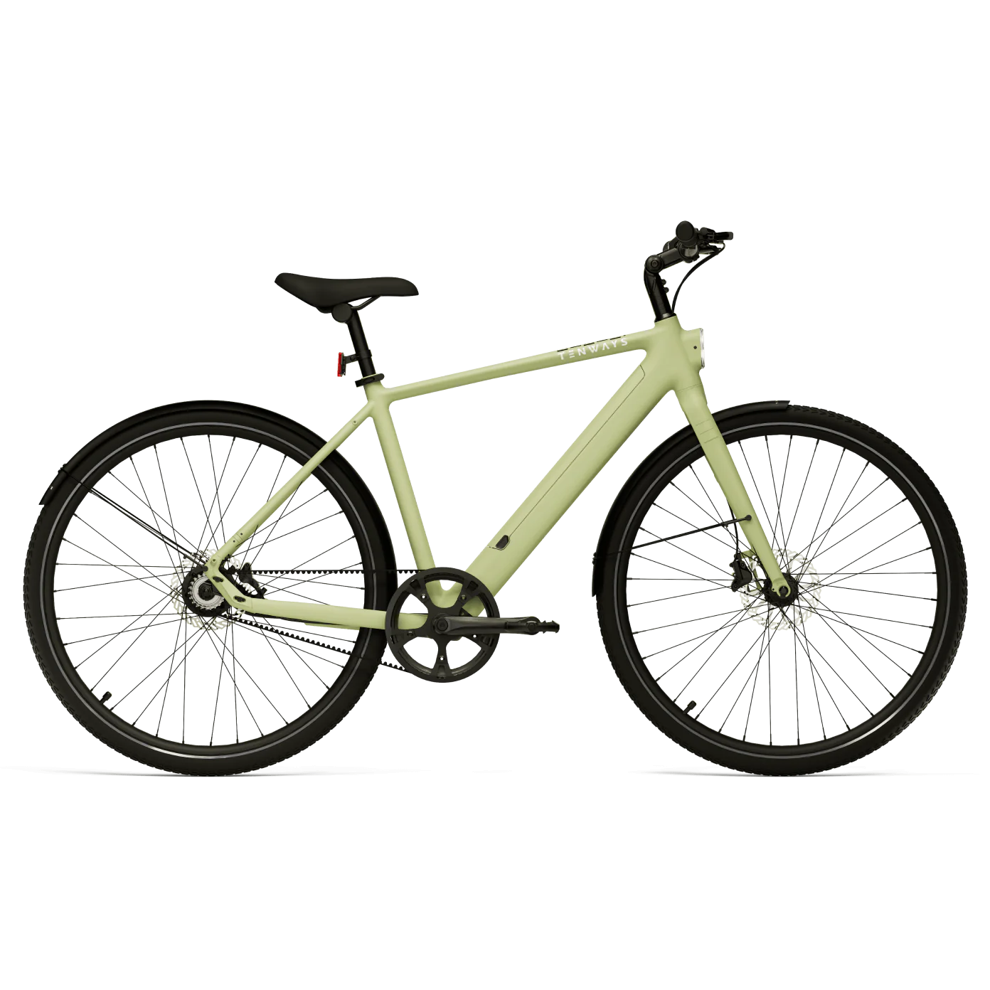 Elektrijalgratas TENWAYS CGO600 PRO, Avocado Green (M)