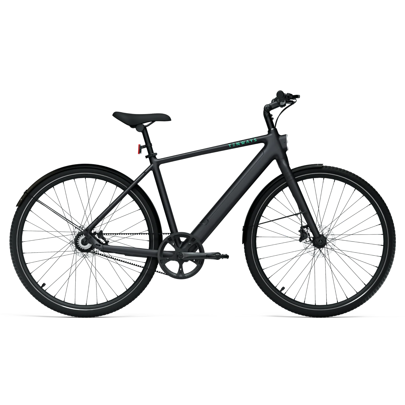 Elektrijalgratas TENWAYS CGO600 PRO, Midnight Black (S)