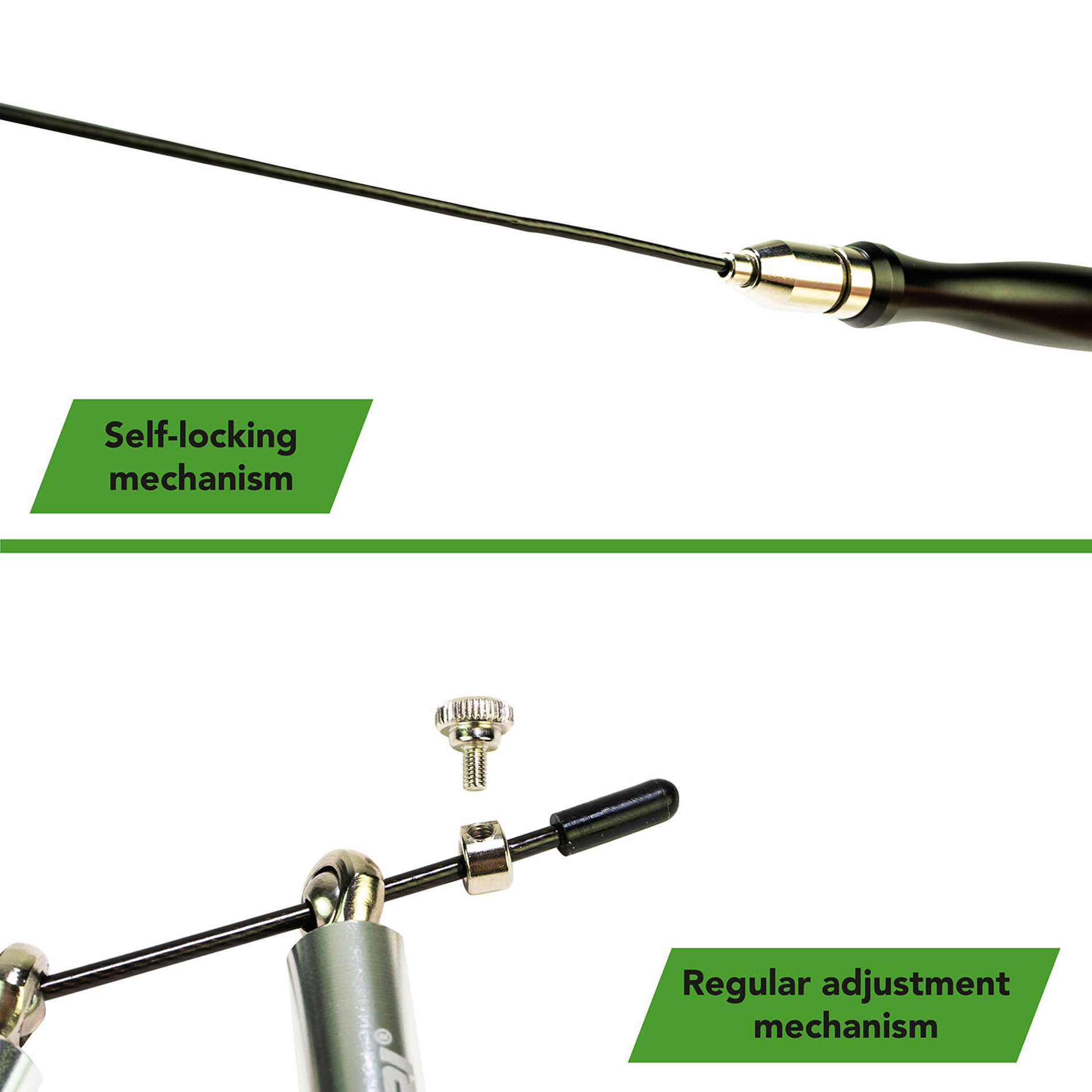 Hüppenöör TUNTURI Pro Adjustable Speed Rope - Image 2