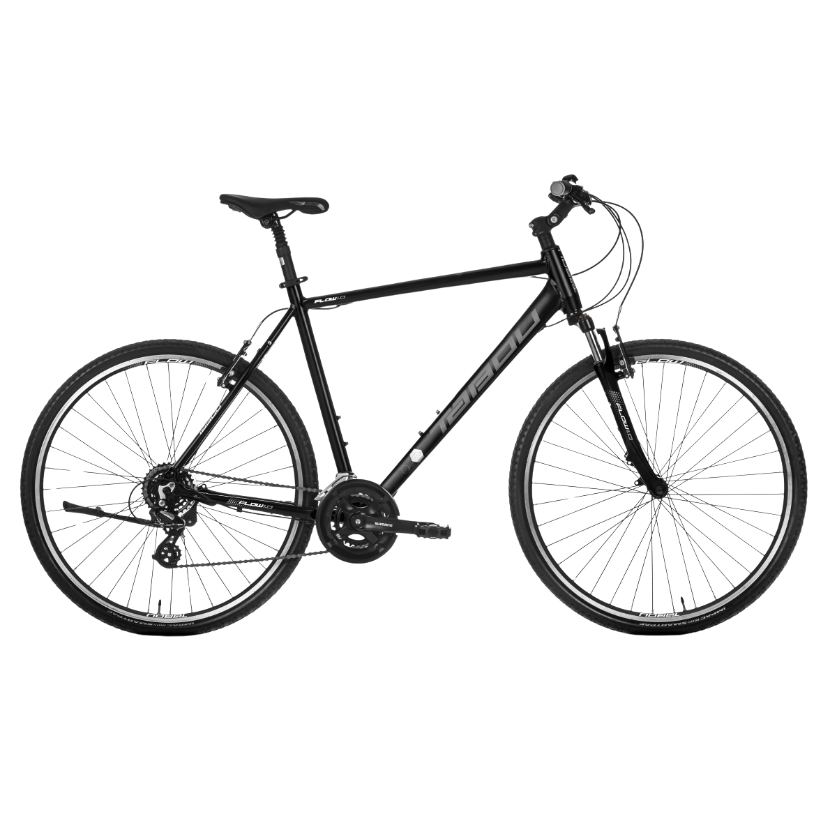 TABOU Flow 1.0, must/valge (XL)