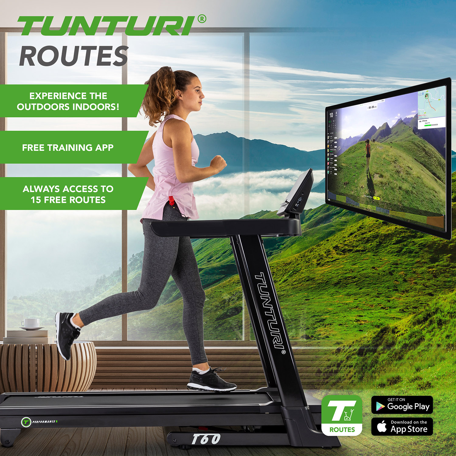 Jooksulint Tunturi Performance T60 Treadmill - Image 8