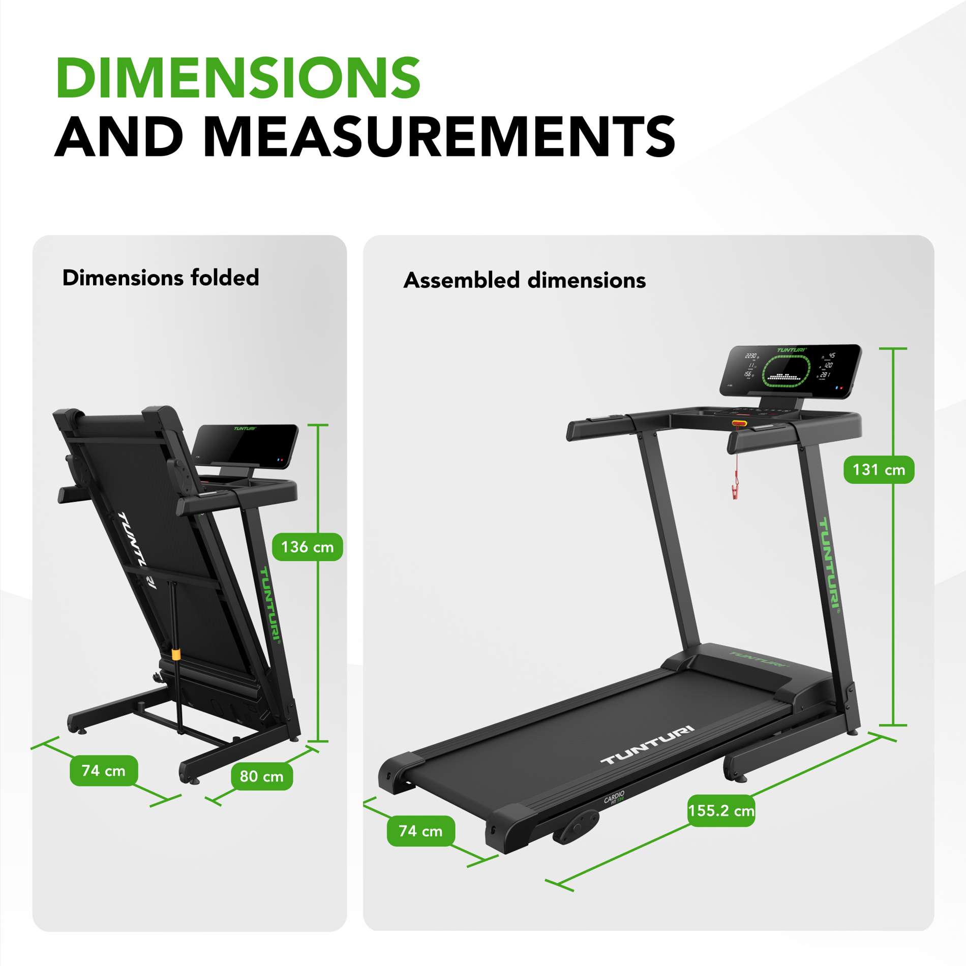 Jooksulint TUNTURI Cardio Fit T30 - Image 10