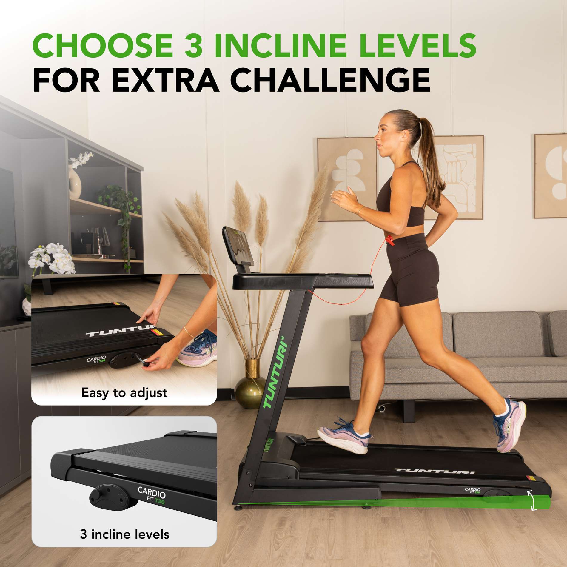 Jooksulint TUNTURI Cardio Fit T30 - Image 5