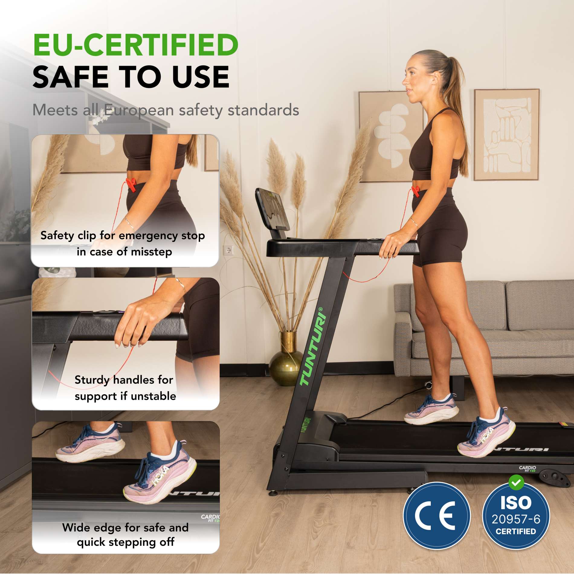 Jooksulint TUNTURI Cardio Fit T30 - Image 6