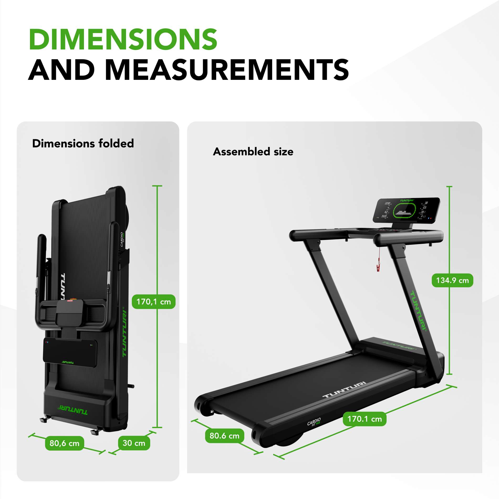 Jooksulint TUNTURI Cardio Fit T60 - Image 10
