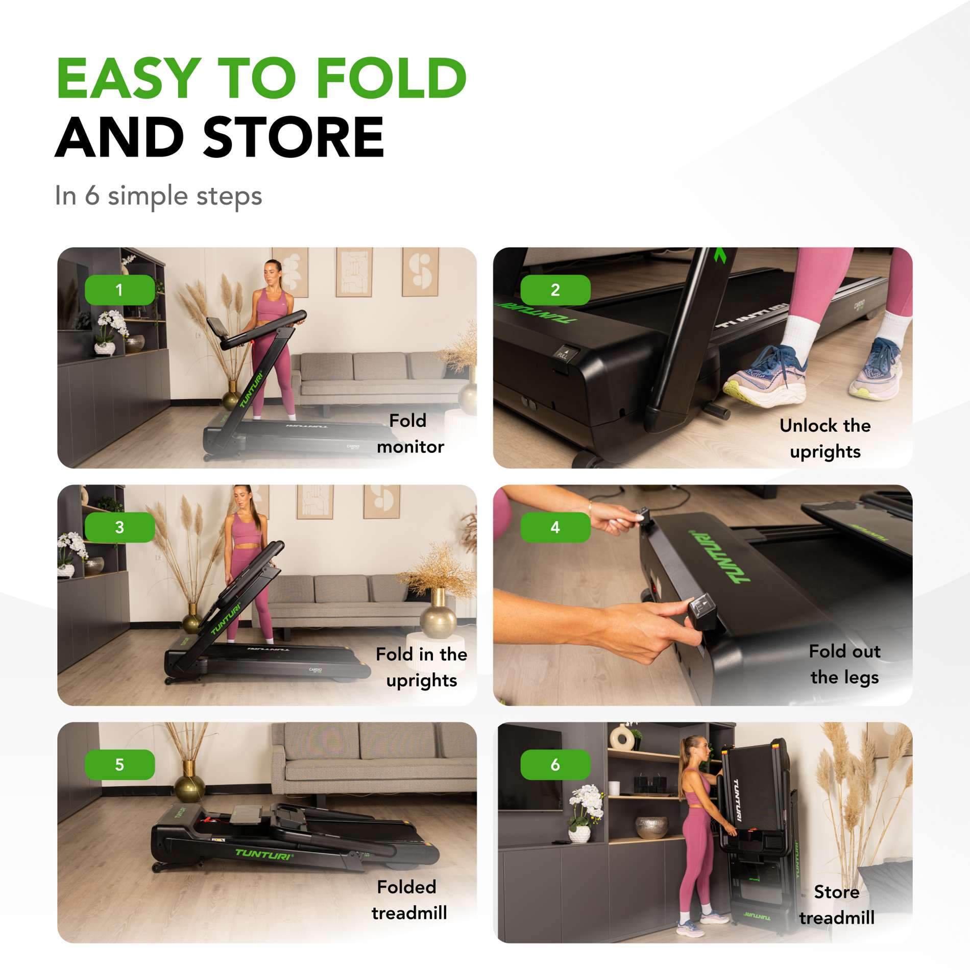 Jooksulint TUNTURI Cardio Fit T60 - Image 5