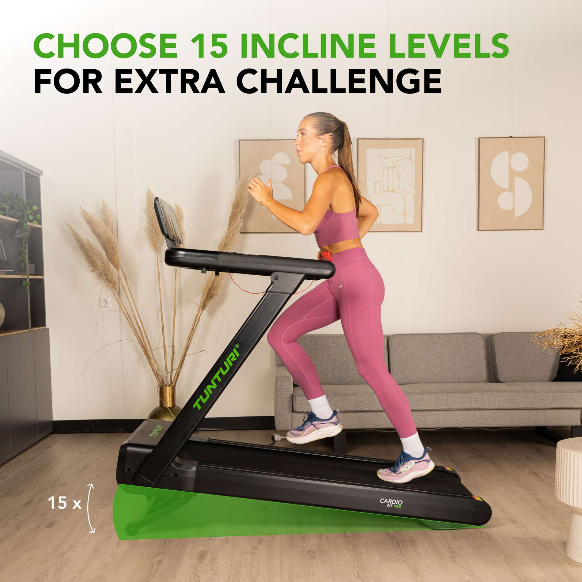 Jooksulint TUNTURI Cardio Fit T60 - Image 4