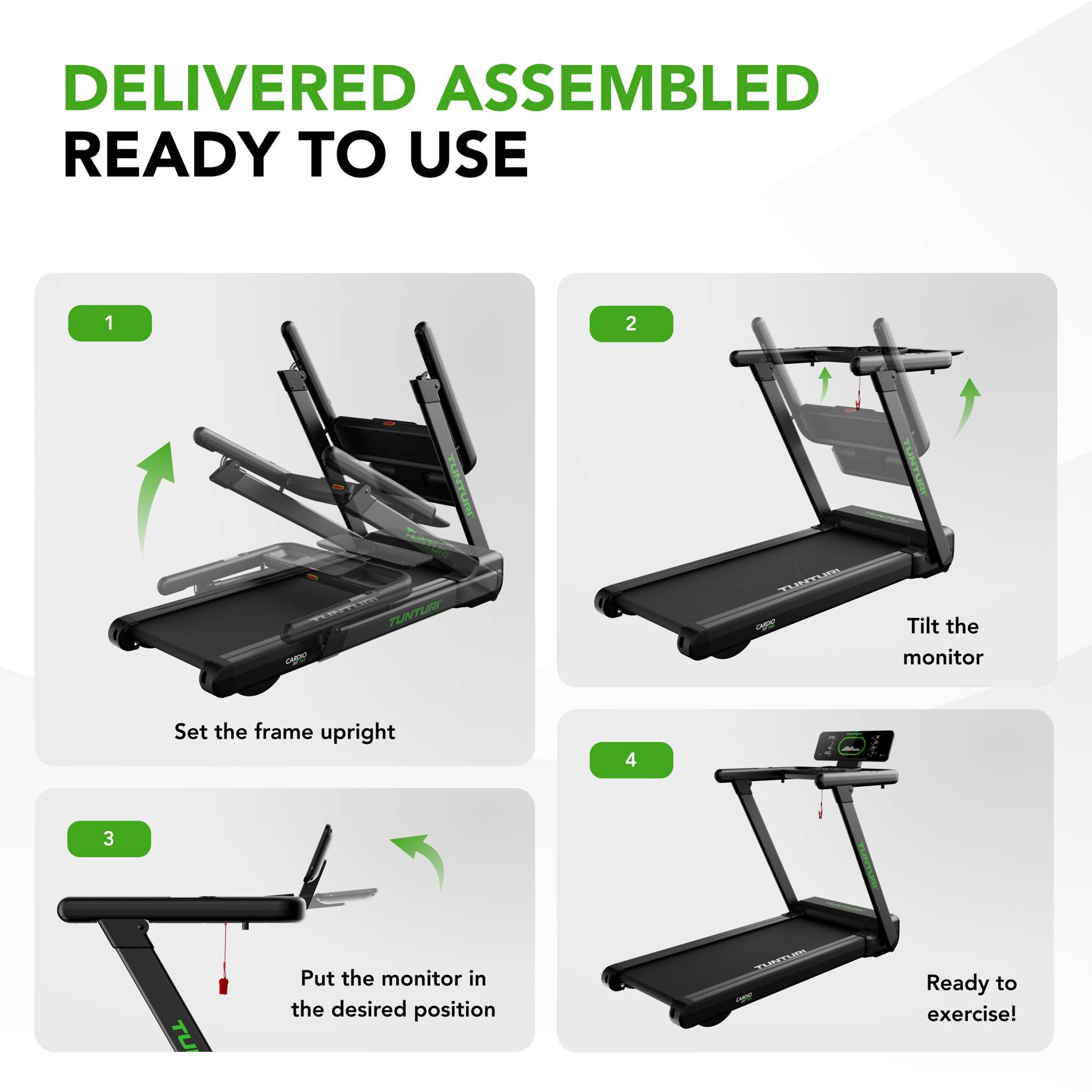 Jooksulint TUNTURI Cardio Fit T60 - Image 8