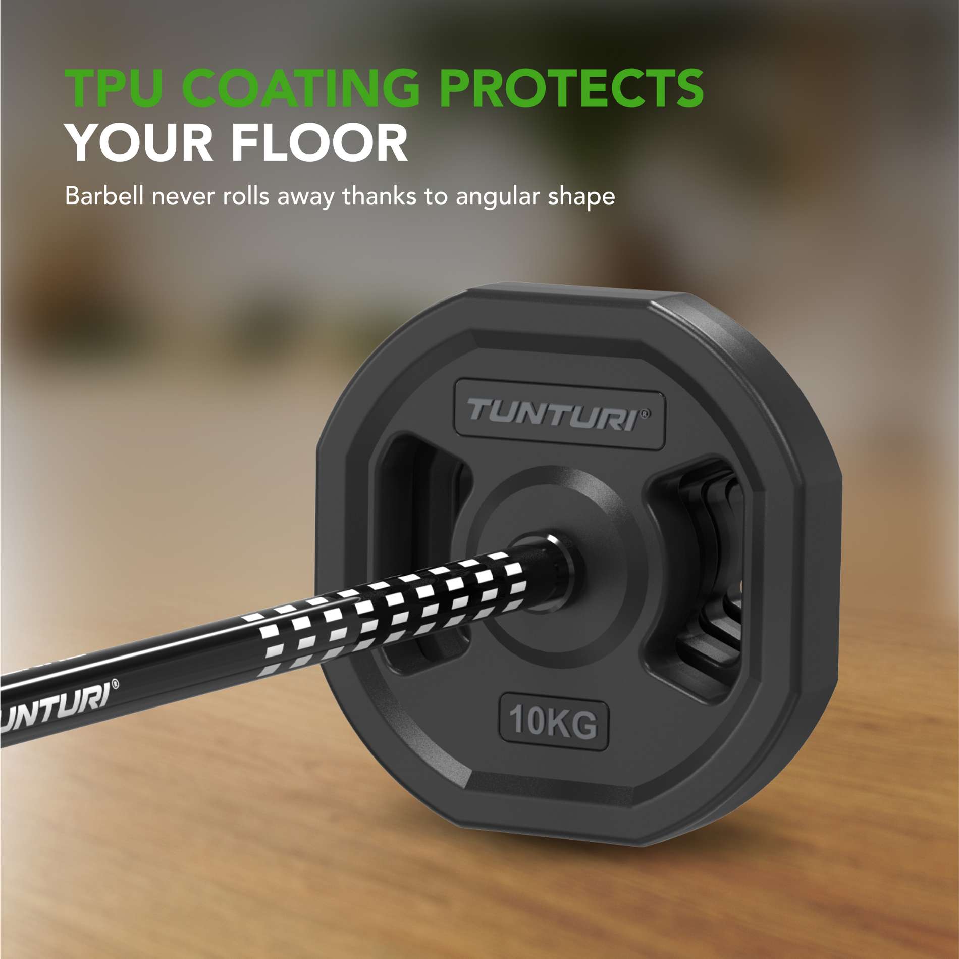 Raskuskettad TUNTURI PRO Aerobic Pump Plates 10 kg - Image 4