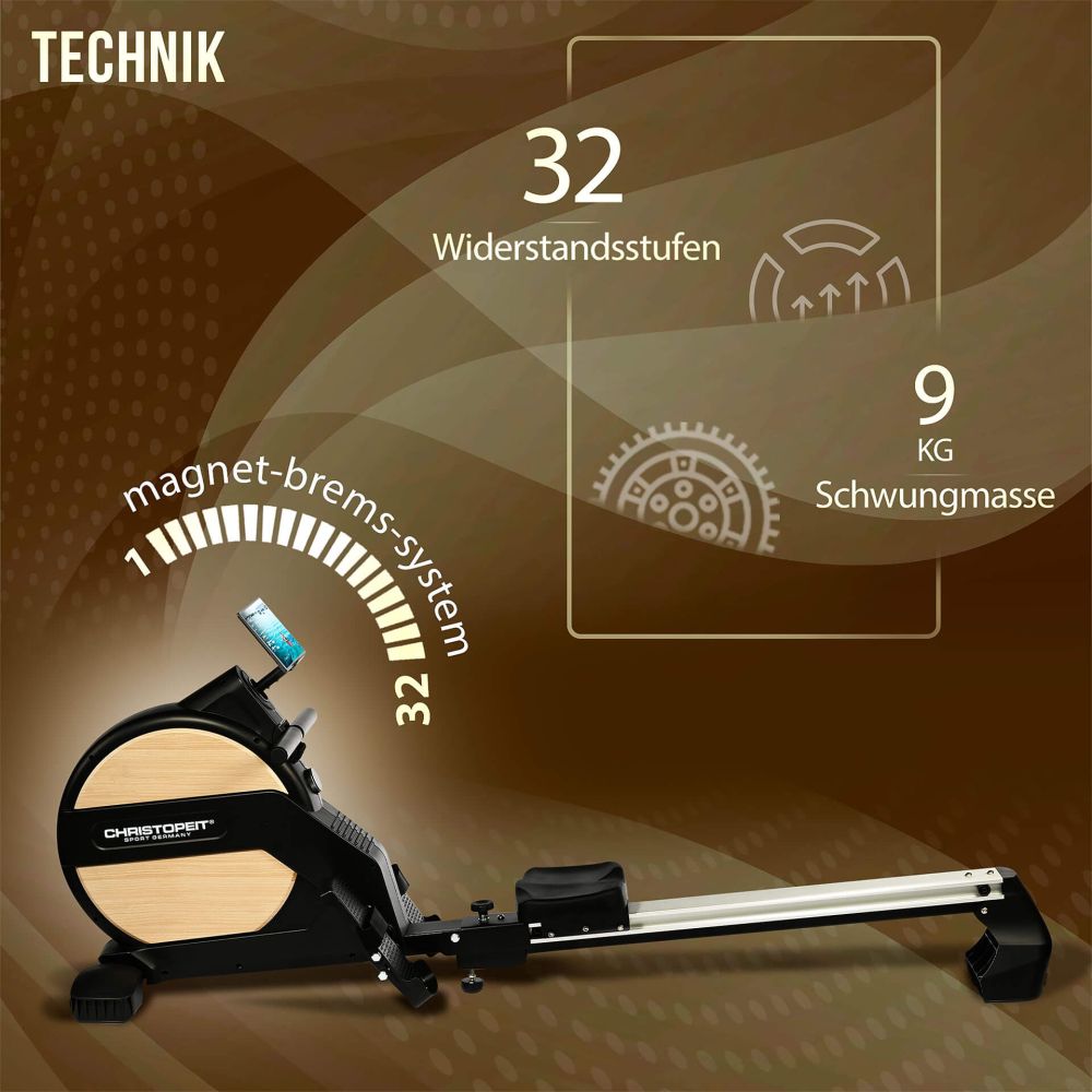 Sõudeergomeeter CHRISTOPEIT Vico - Image 3