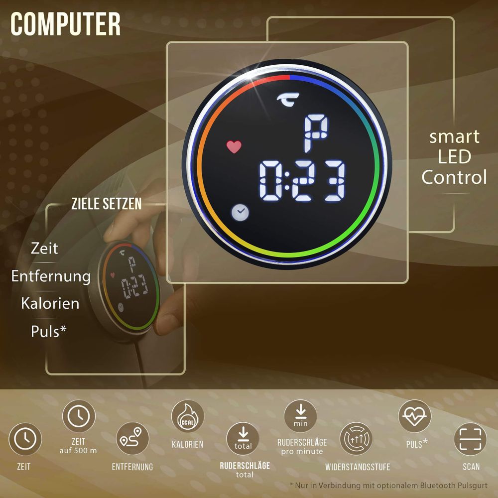 Sõudeergomeeter CHRISTOPEIT Vico - Image 5