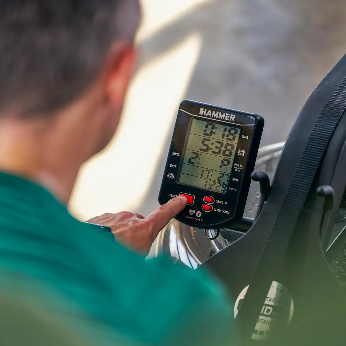 Sõudeergomeeter HAMMER RowFlow 10.0 - Image 7