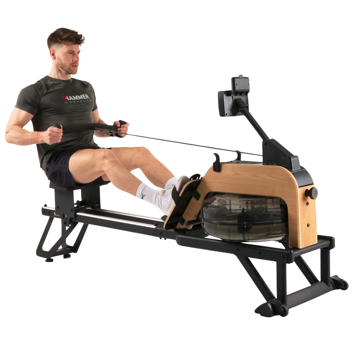 Sõudeergomeeter HAMMER RowFlow 5.0 NorsK - Image 2