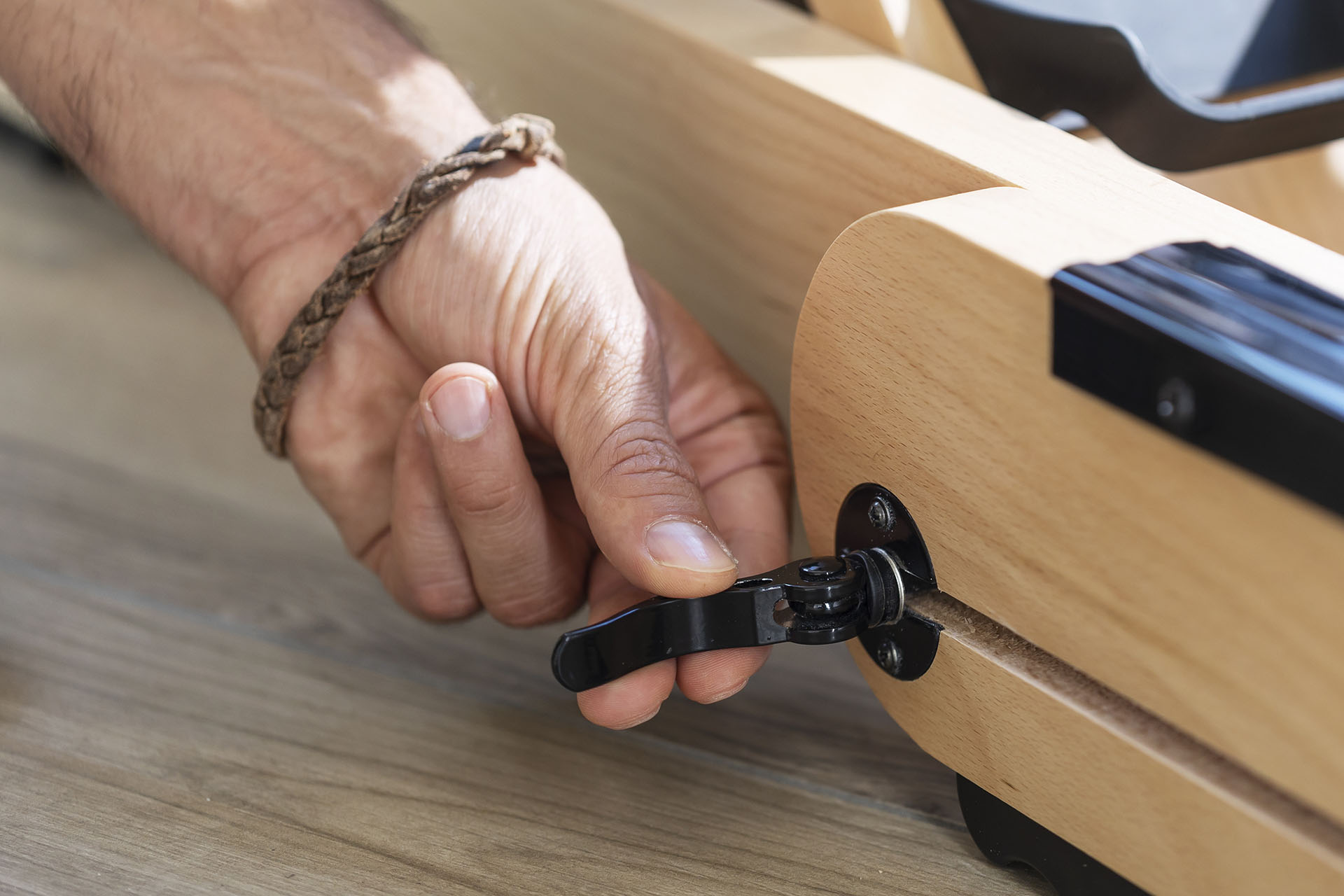 Sõudeergomeeter CHRISTOPEIT WP 5000, tammepuidust - Image 28