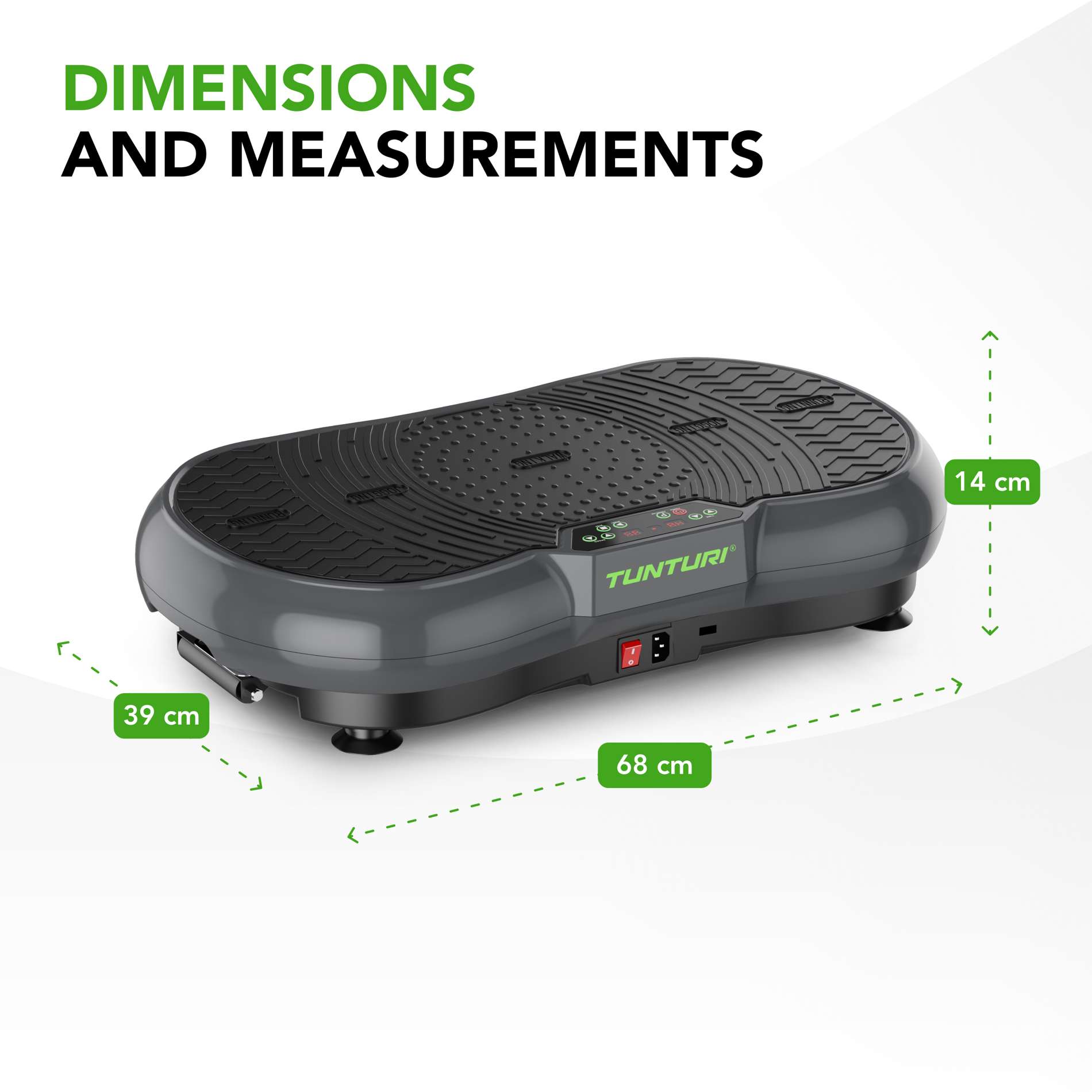 Vibratsiooniplaat TUNTURI Cardio Fit V40 - Image 8