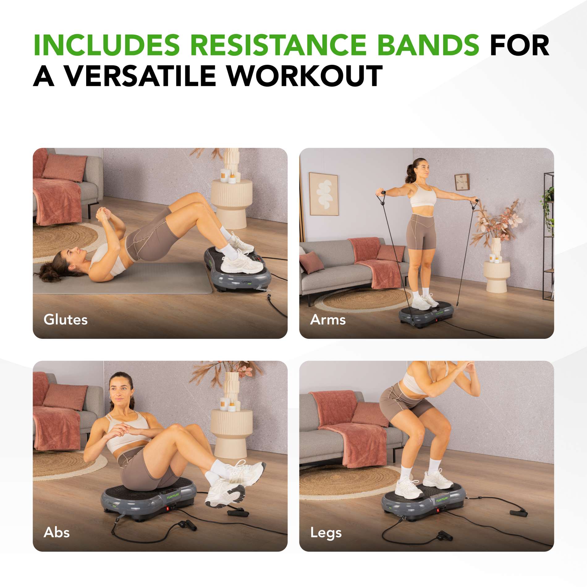 Vibratsiooniplaat TUNTURI Cardio Fit V40 - Image 5