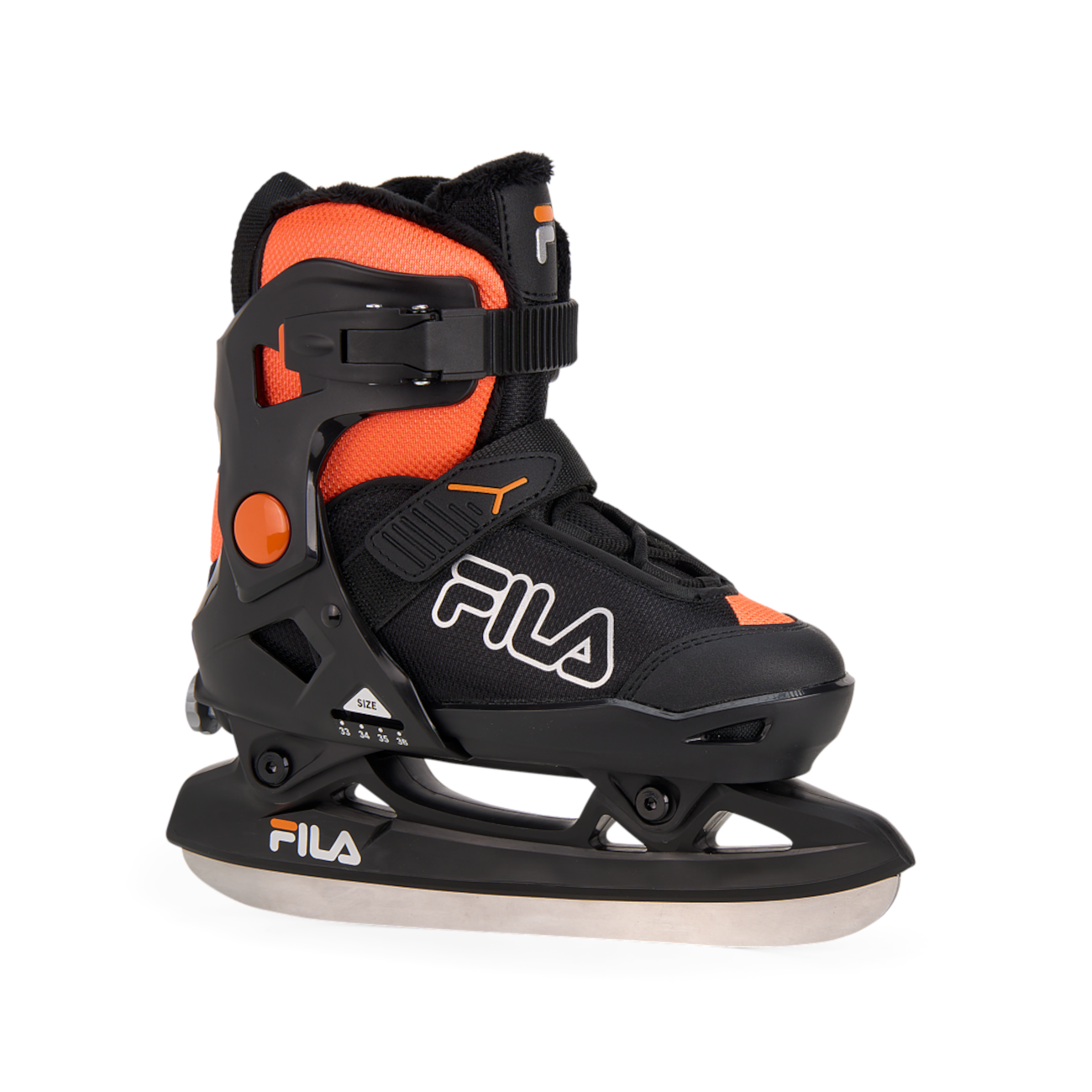 Laste uisud FILA X 2.0 Ice, Black/Orange (L)