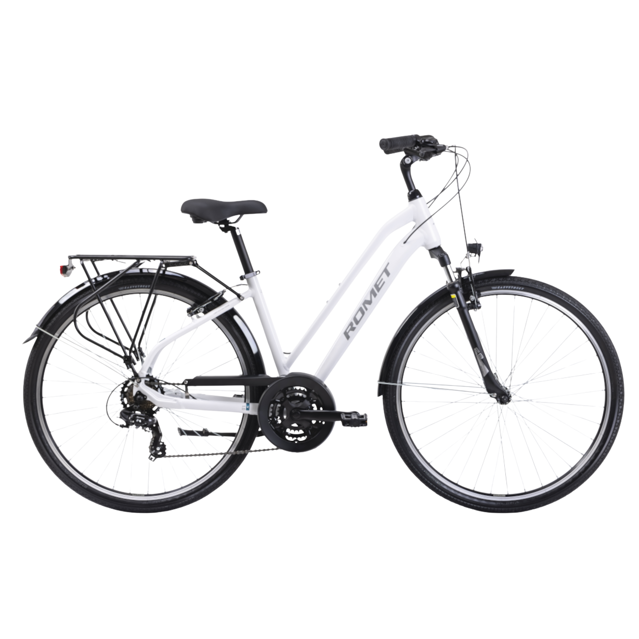 Jalgratas ROMET Gazela 1.0, valge (M)