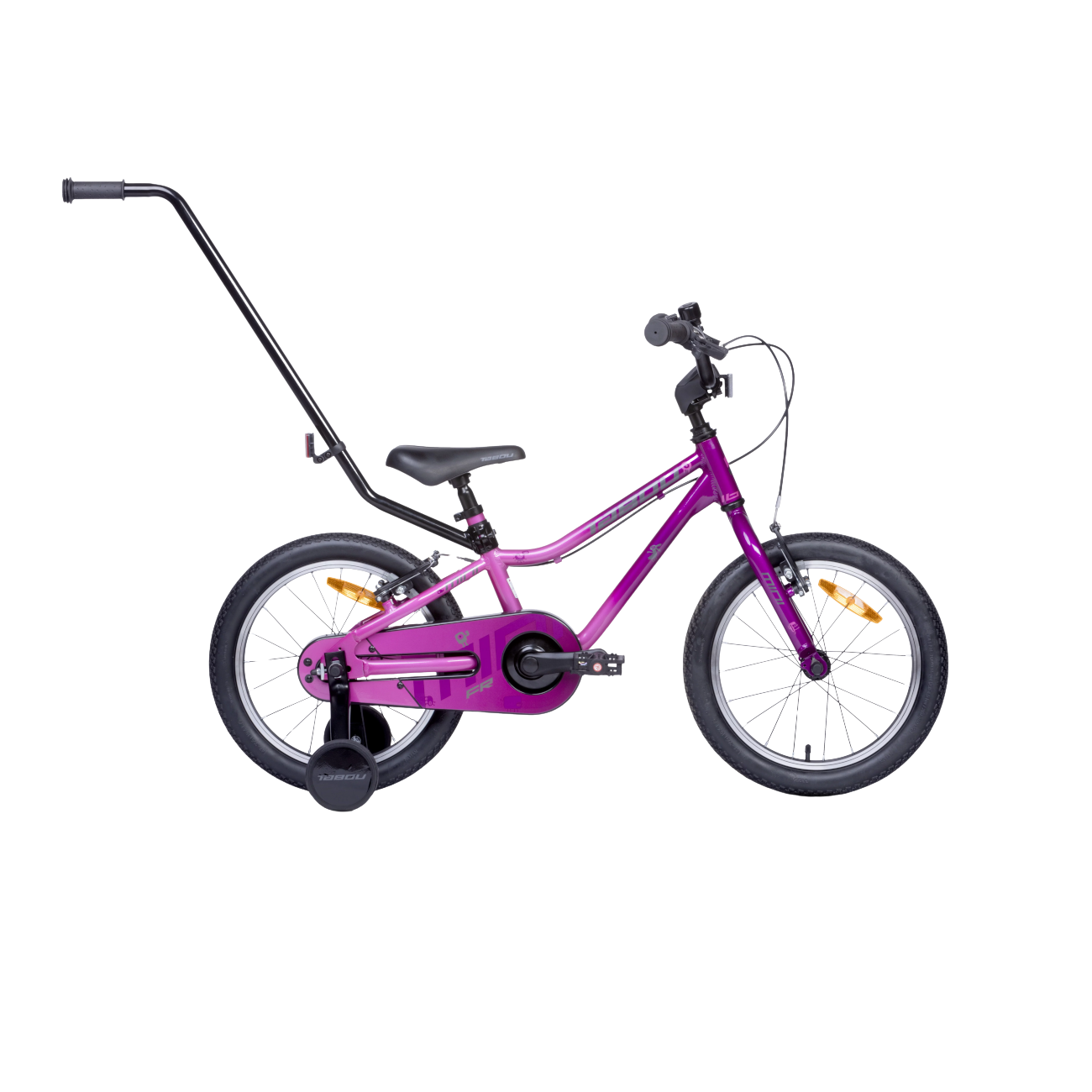 Laste jalgratas TABOU Mini FR, 14" roosa-lilla