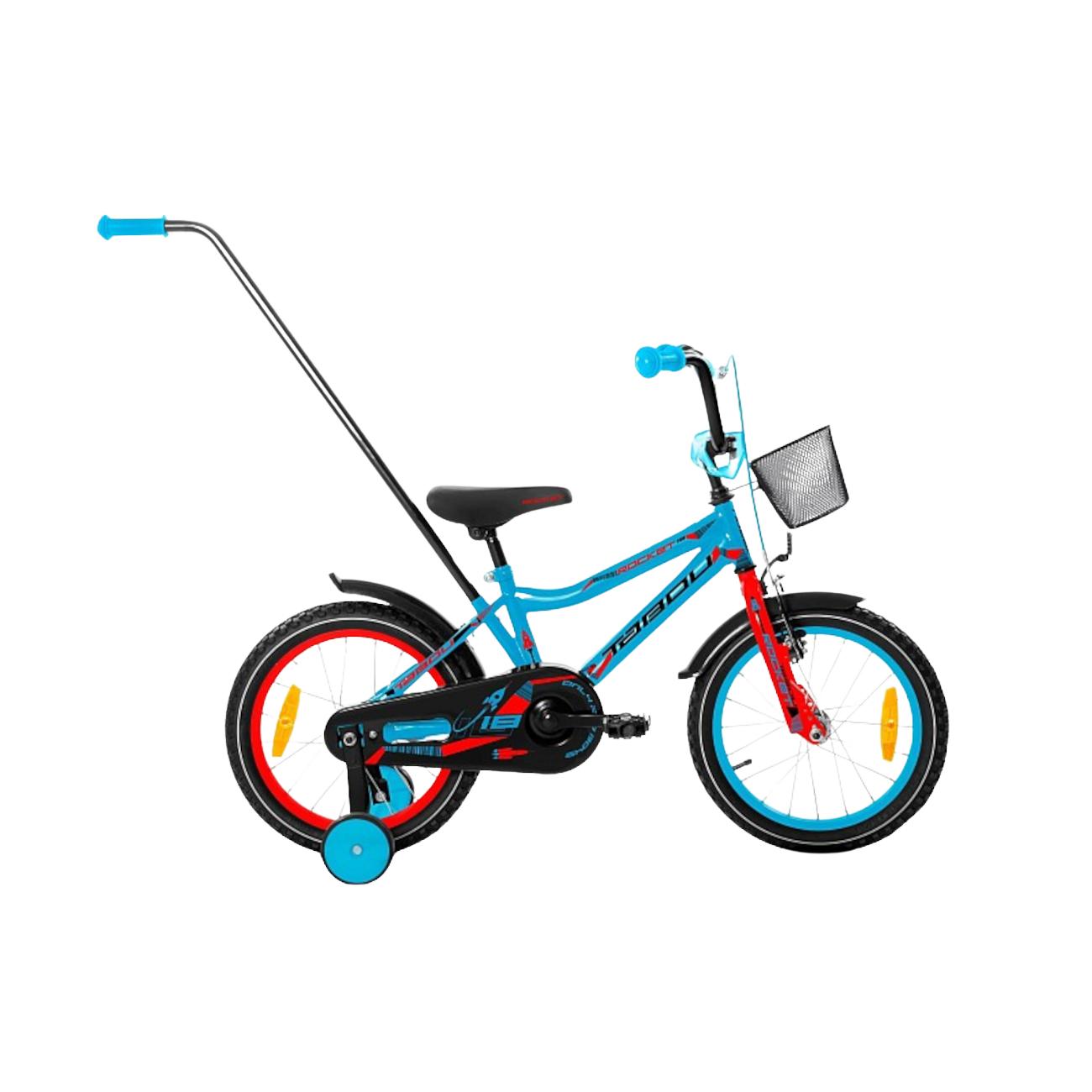 Laste jalgratas TABOU Rocket, 12" sinine-punane