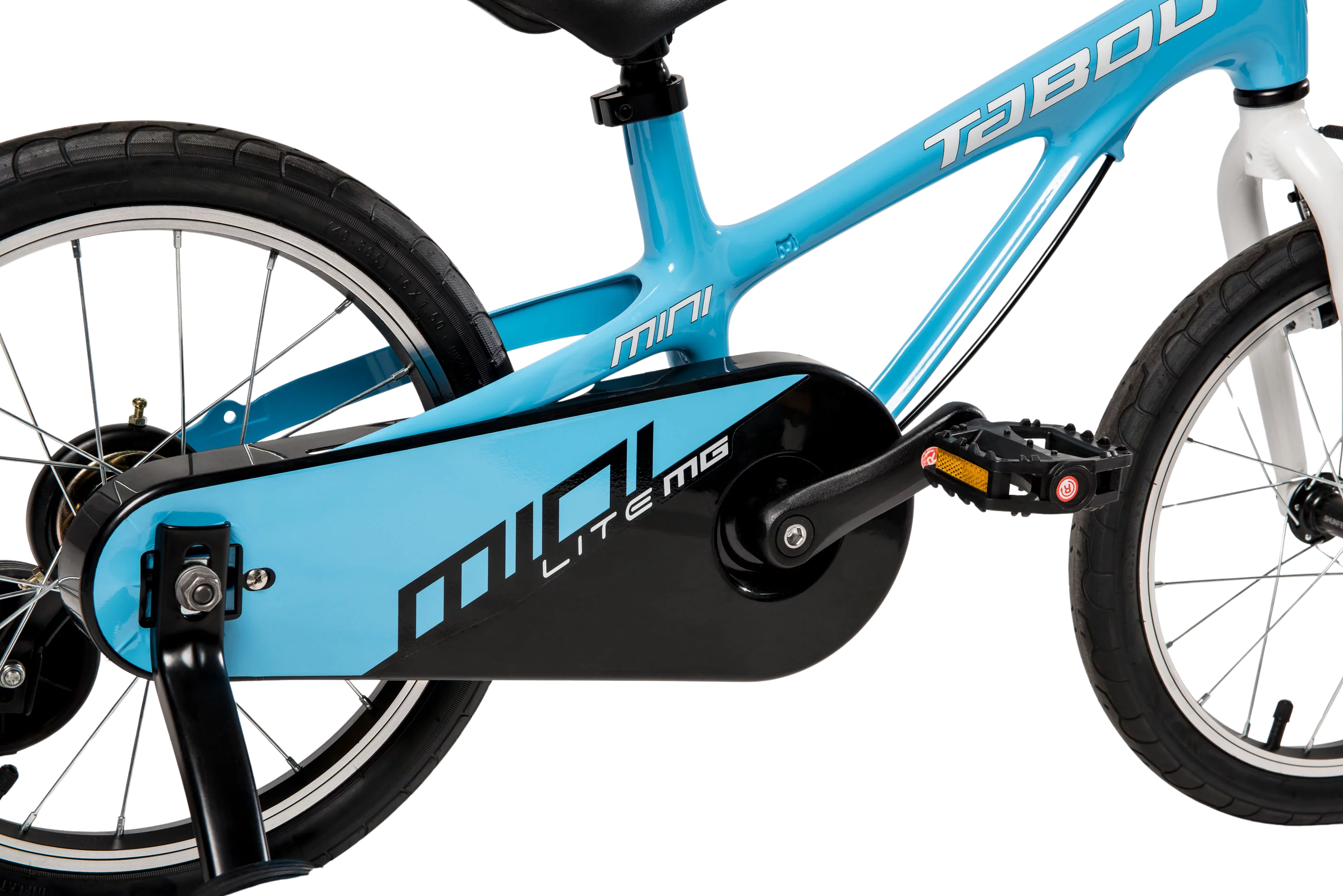 Ülikerge laste jalgratas TABOU Rocket Lite MG, 16" sinine-valge - Image 6