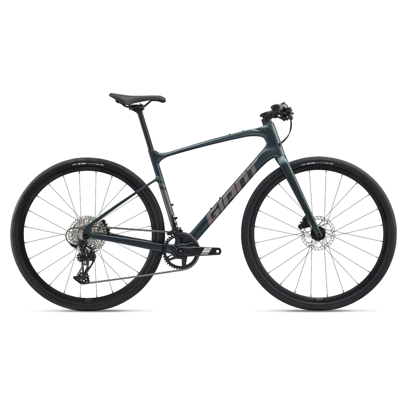 Maanteeratas GIANT FastRoad AR Advanced 1, Asphalt Green (M/L)