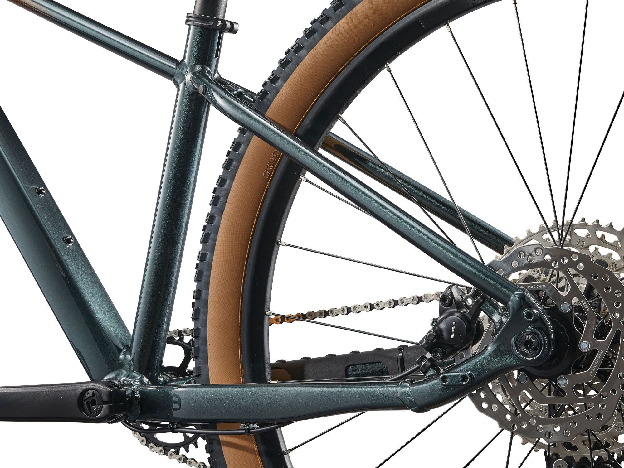 Noorte jalgratas LIV Tempt 0, 27,5" XS, Asphalt Green - Image 7