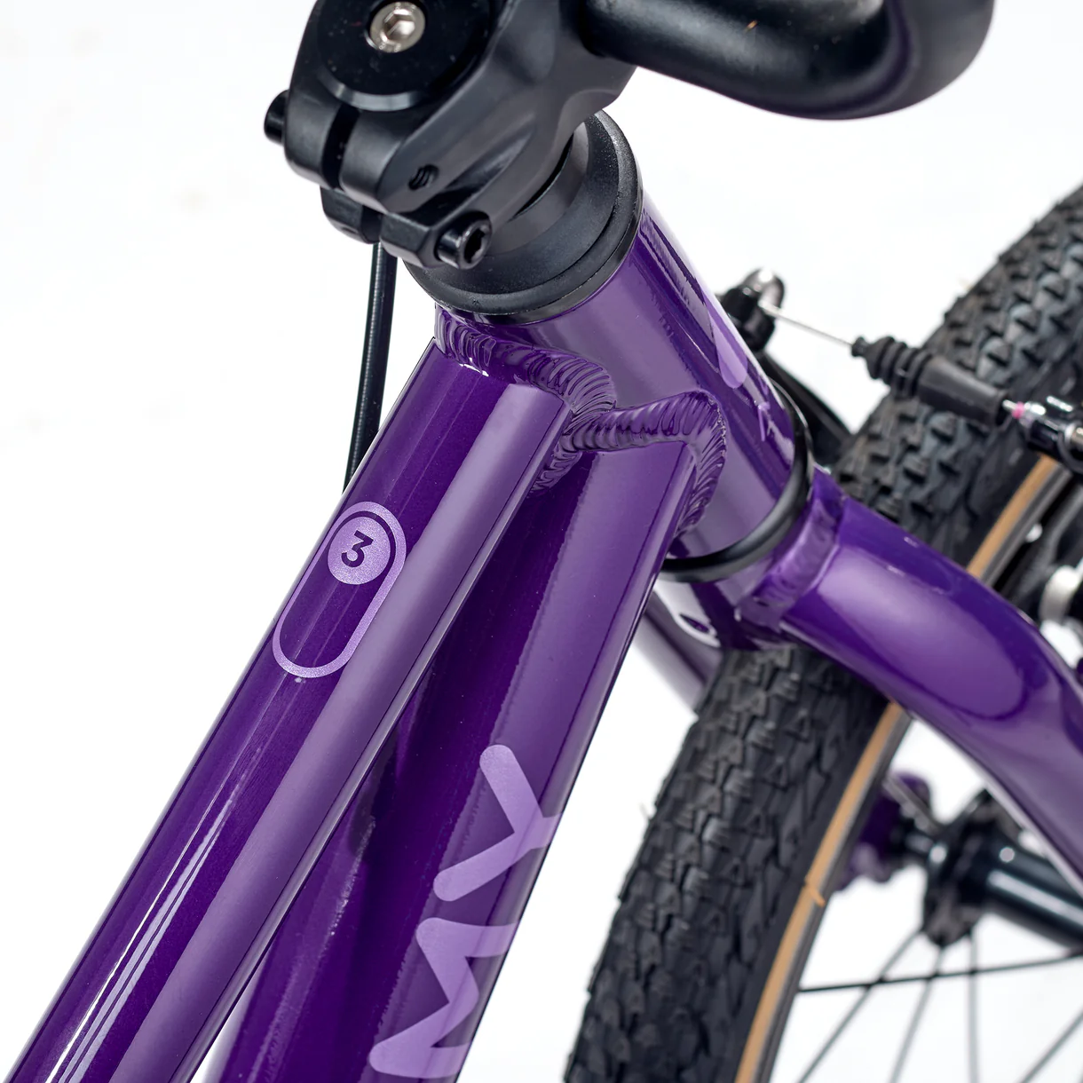 Ülikerge laste jalgratas ACADEMY Grade 3, 16" Purple - Image 4