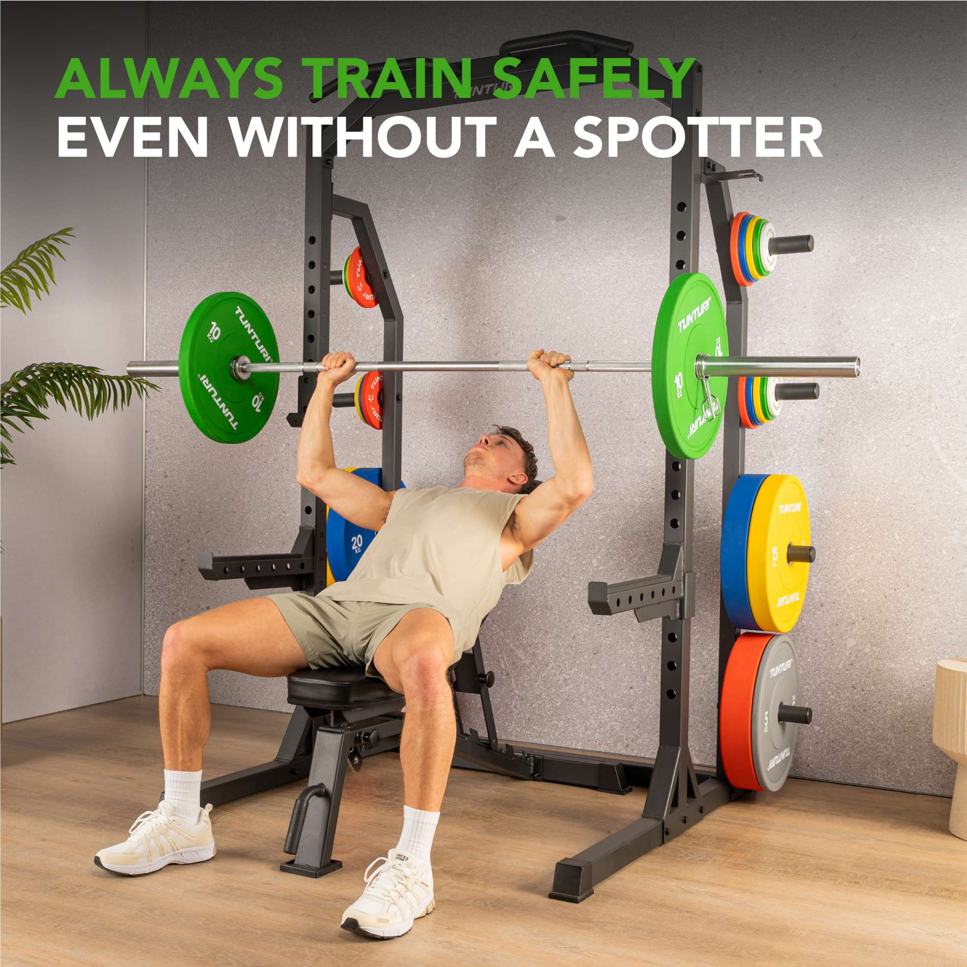 Poolraam TUNTURI HR60 Half Rack - Image 4